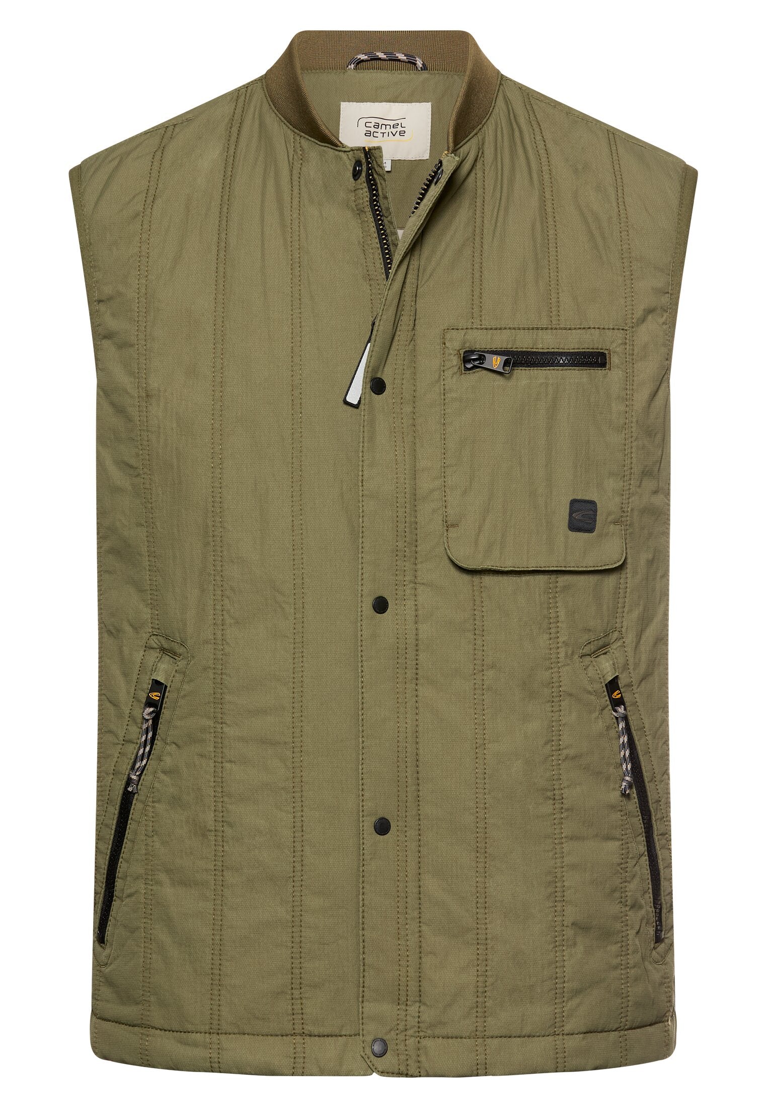 Camel active Herren Westen  Deep Olive