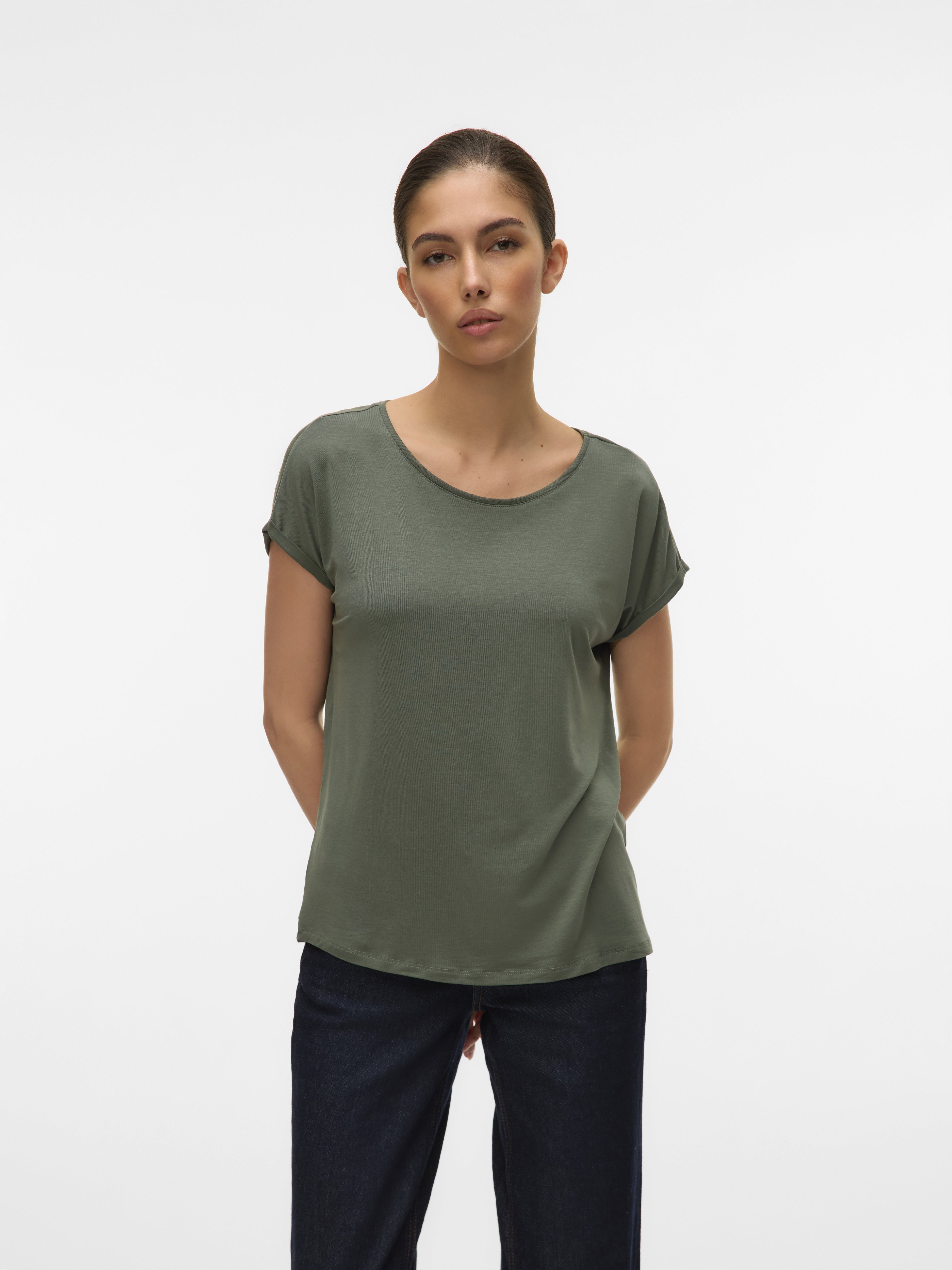 Vero Moda Damen T-Shirts Laurel Wreath