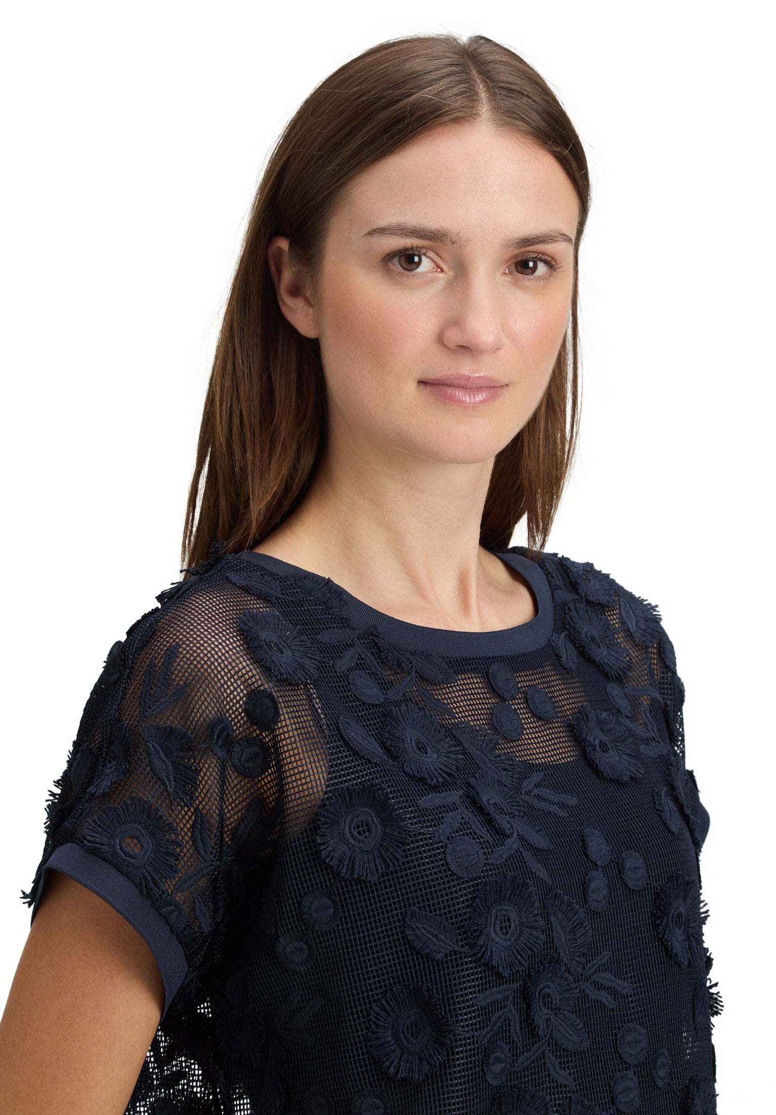 Betty & Co Damen Sweatshirts Navy Blue