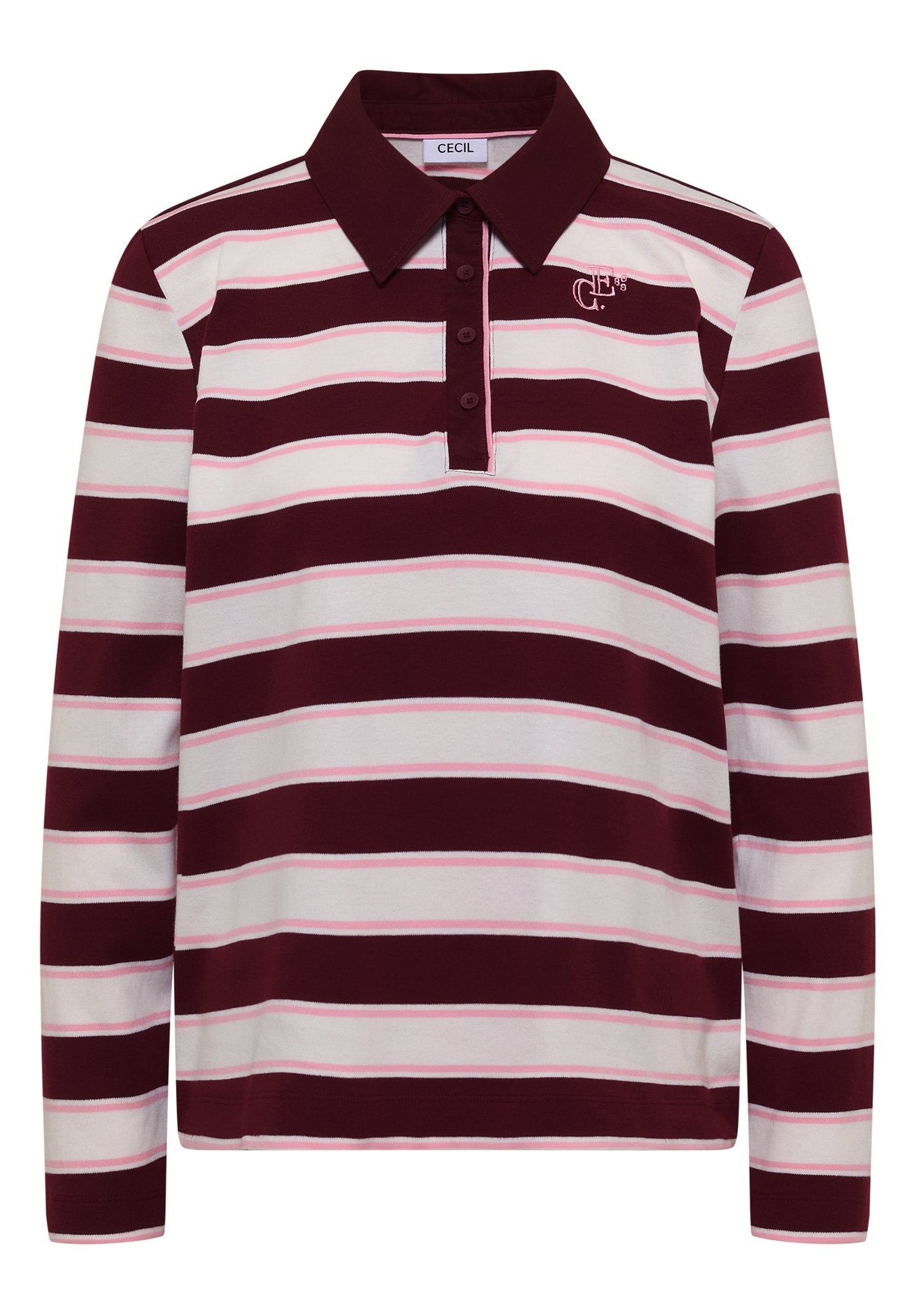 Cecil Damen T-Shirts Red Wine