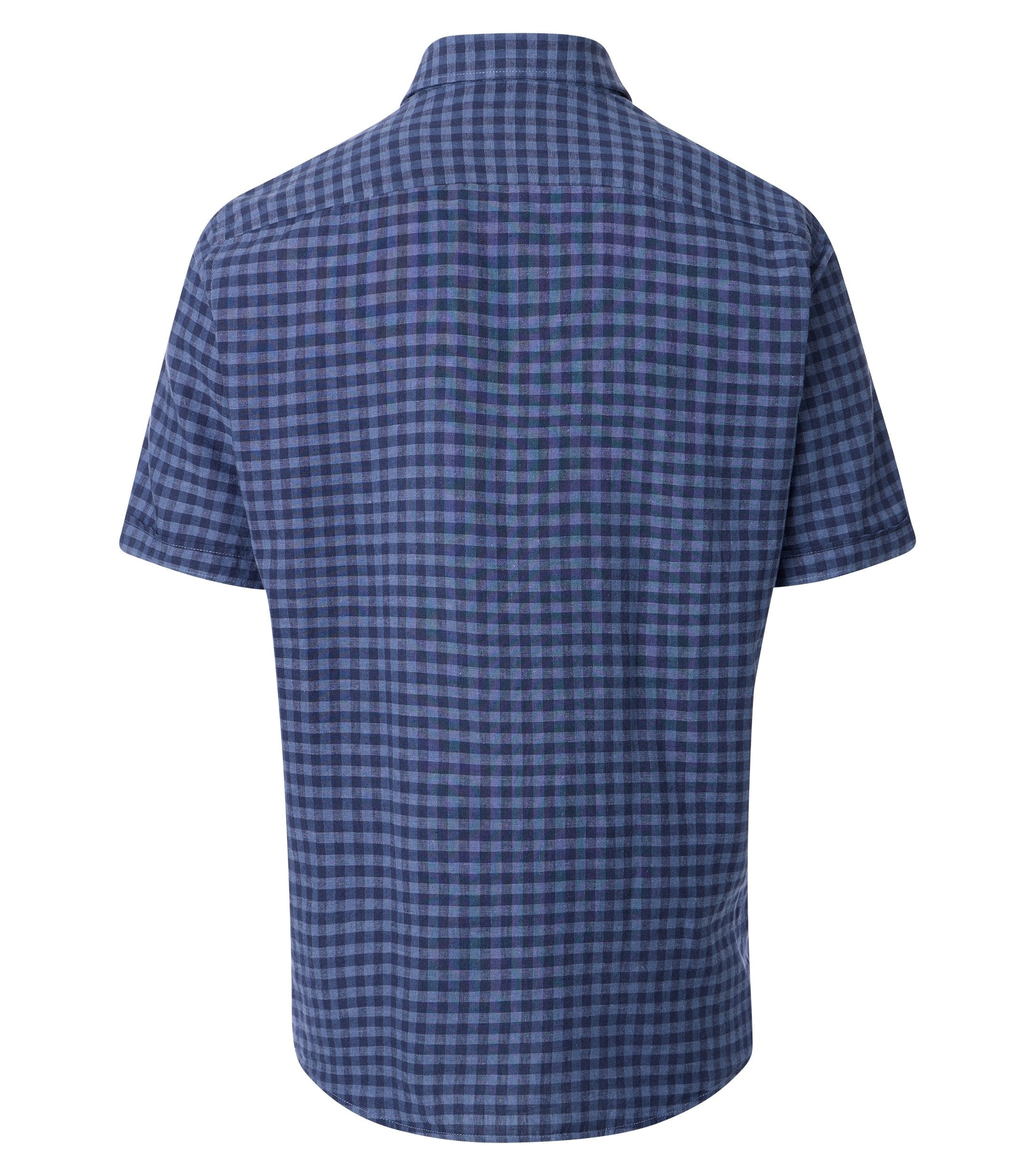 Casa Moda Herren Hemden kurz  Blau