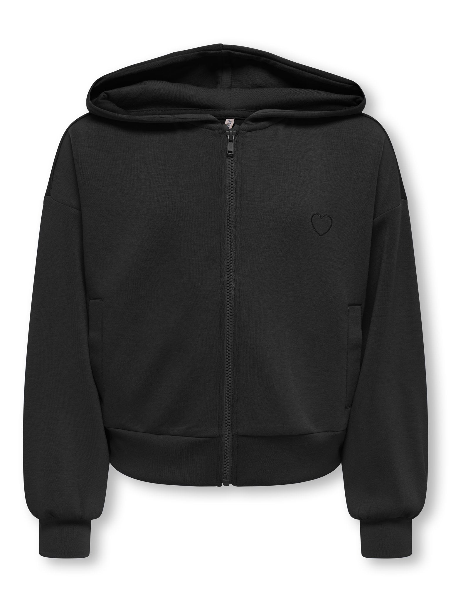 Only Mädchen Strickjacken Black/Black Emb