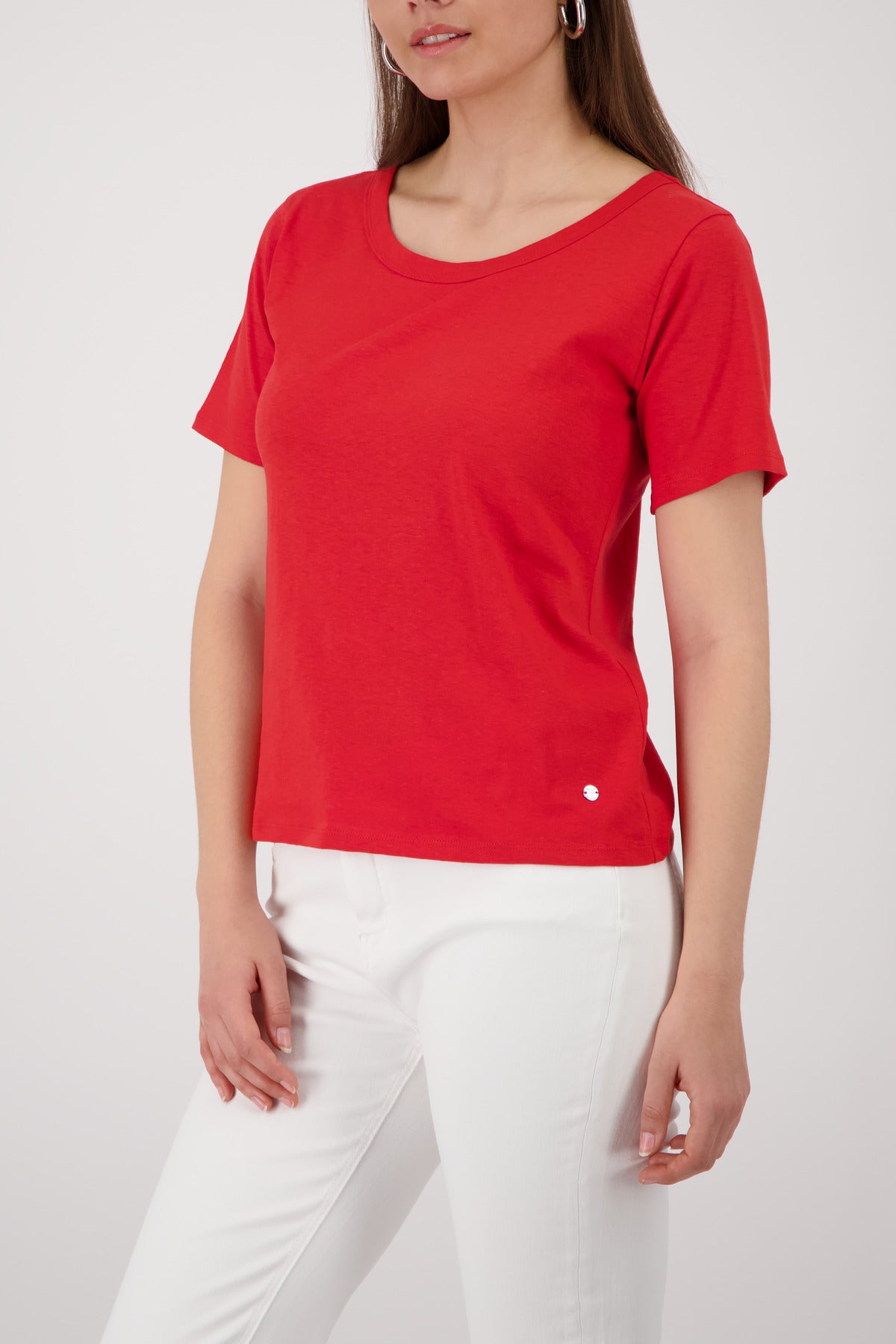 Monari Damen T-Shirts  Coral Red
