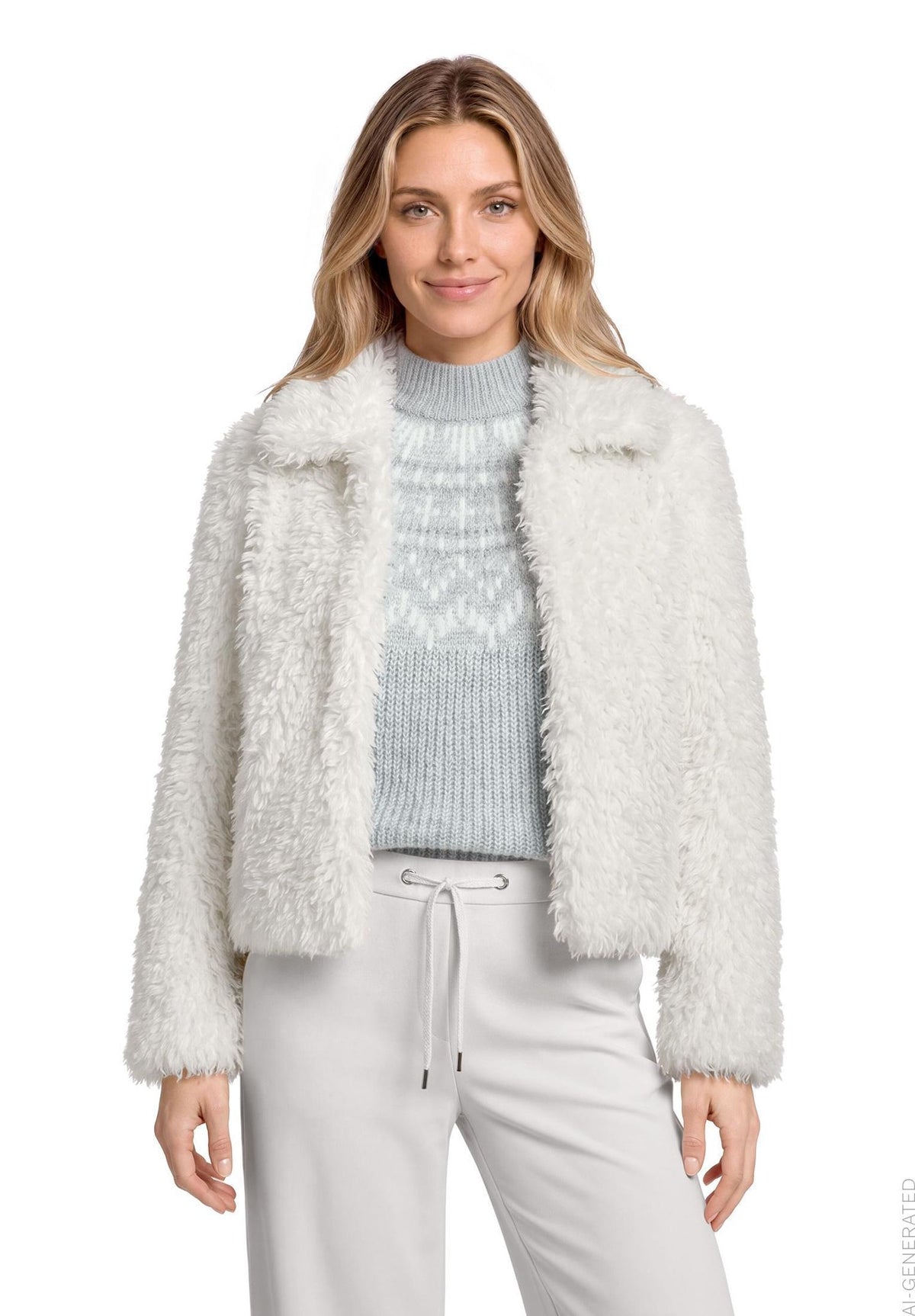 Betty & Co Damen Jacken White Sand