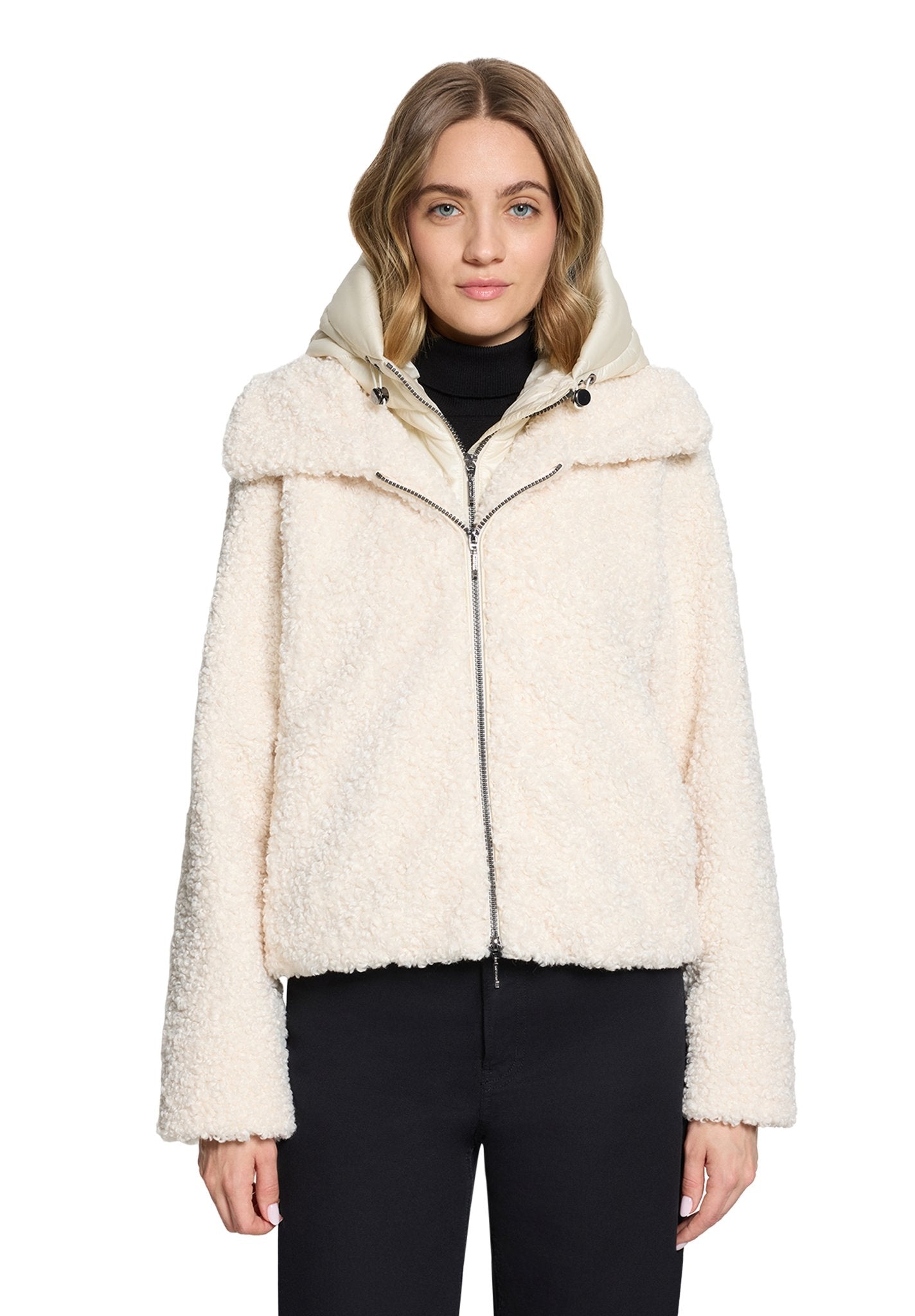 Amber & June Damen Jacken  Pearl Crea