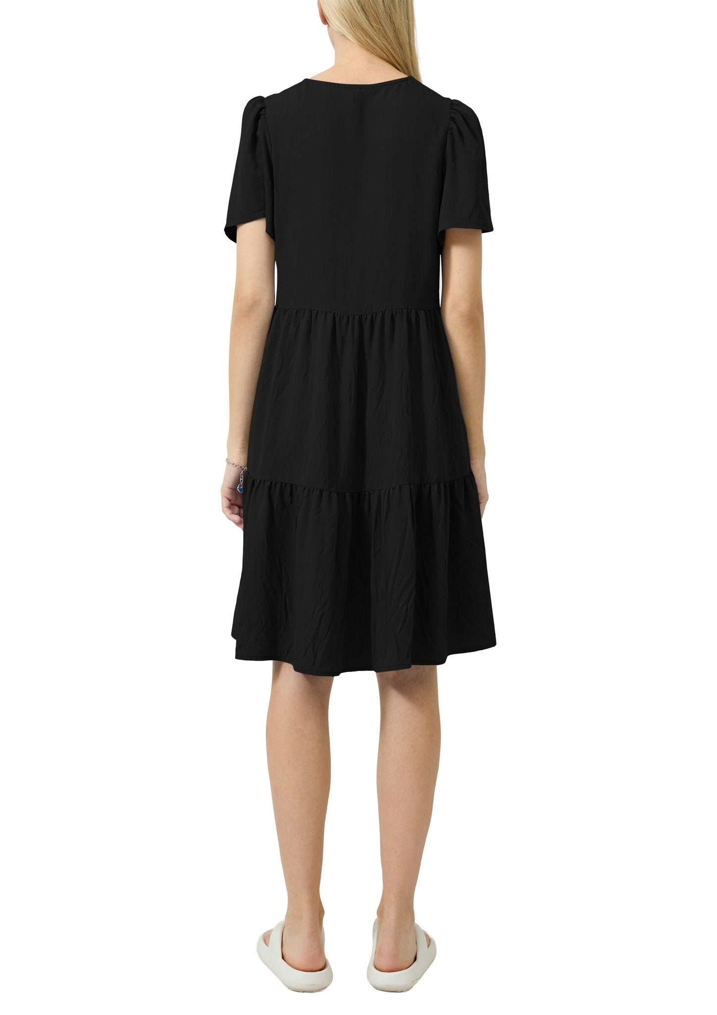 QS by S.Oliver Damen Kleider Grey/Black