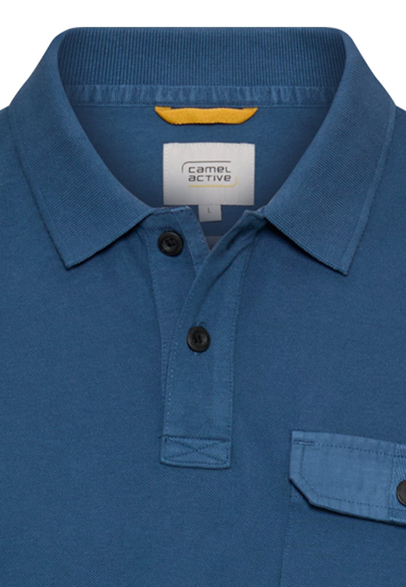 Camel active Herren Polo-Shirts  Indigo Blue