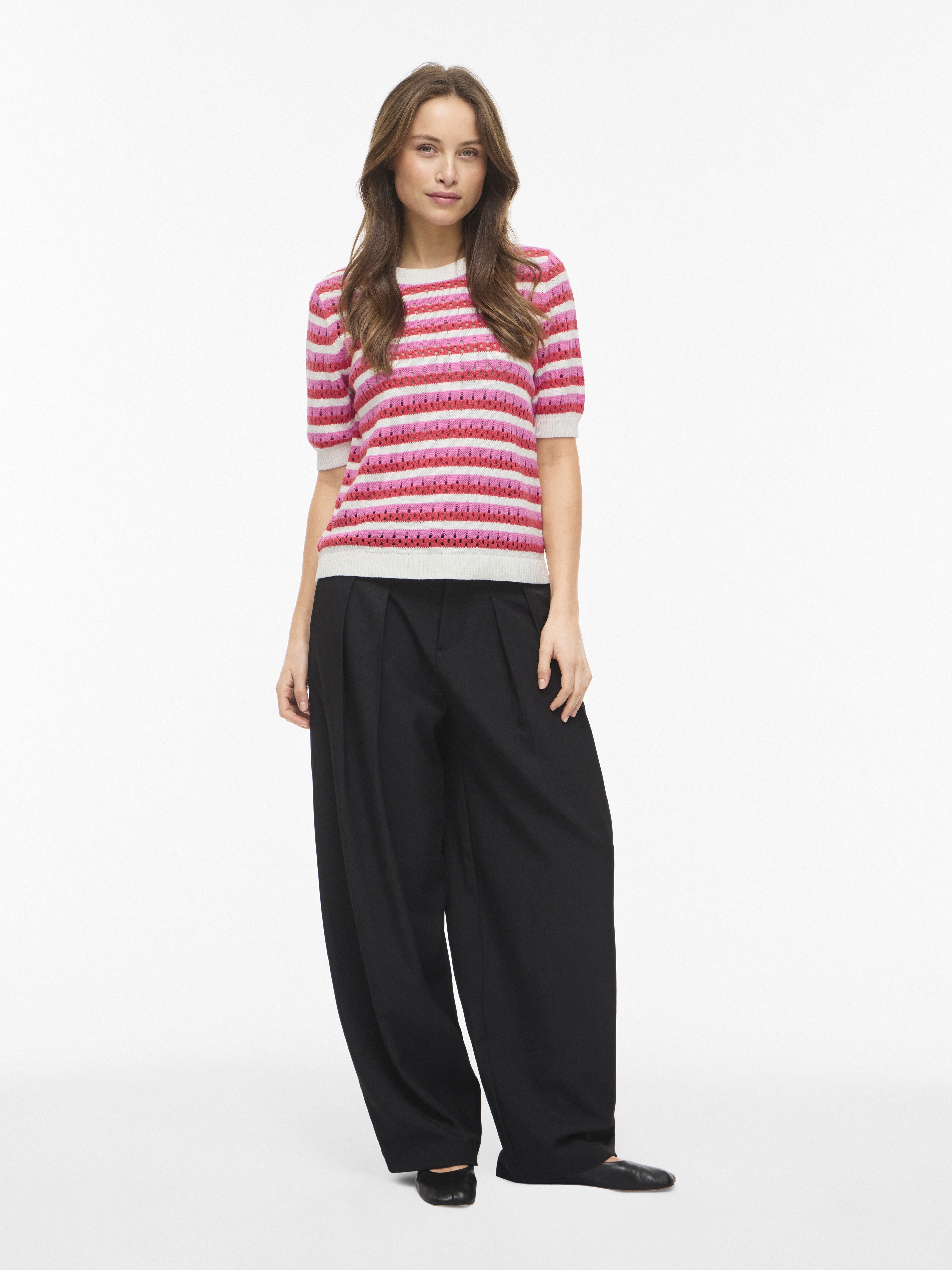 Vila Damen T-Shirt Snow White/Hibi