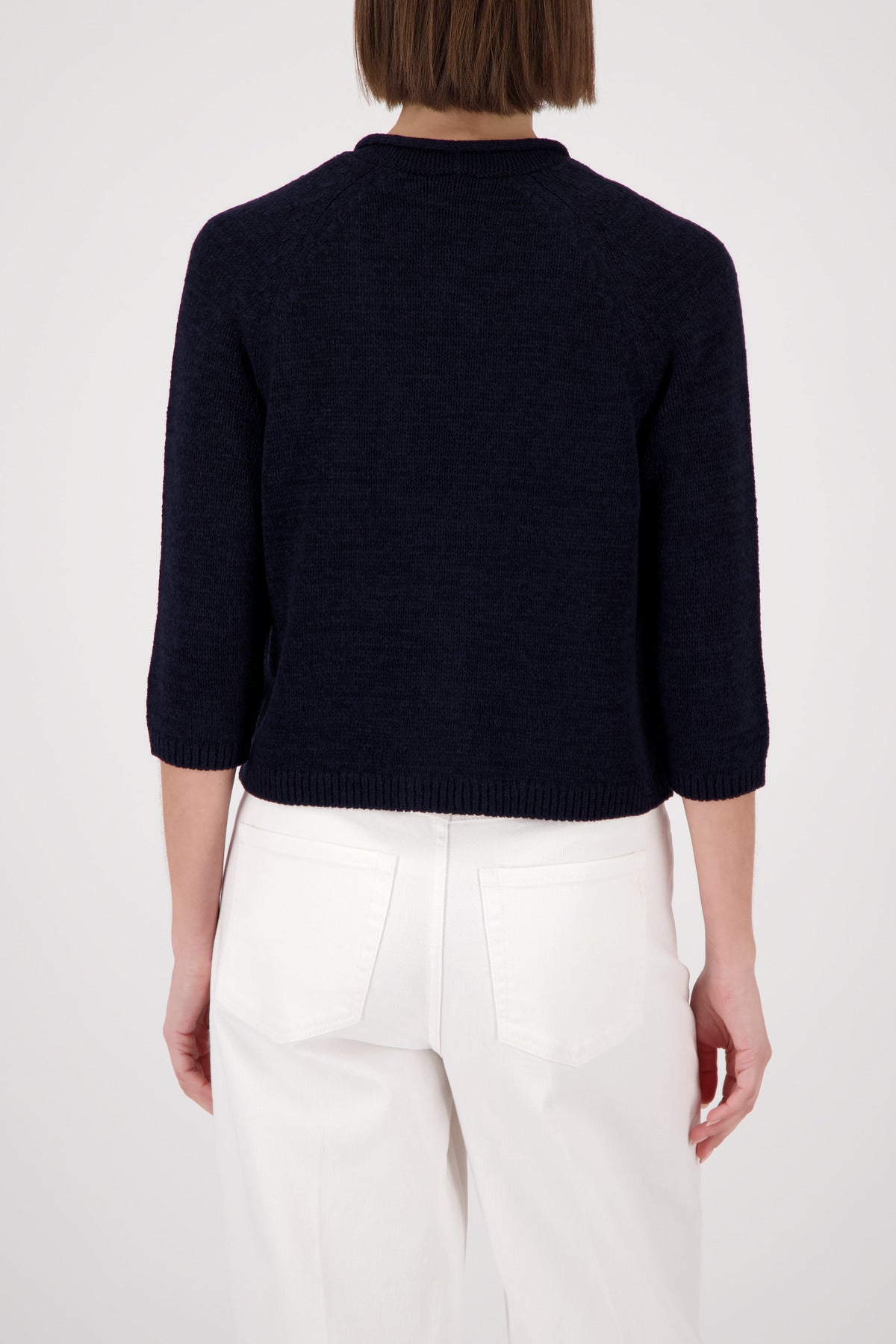 Monari Damen Strickjacken Marine