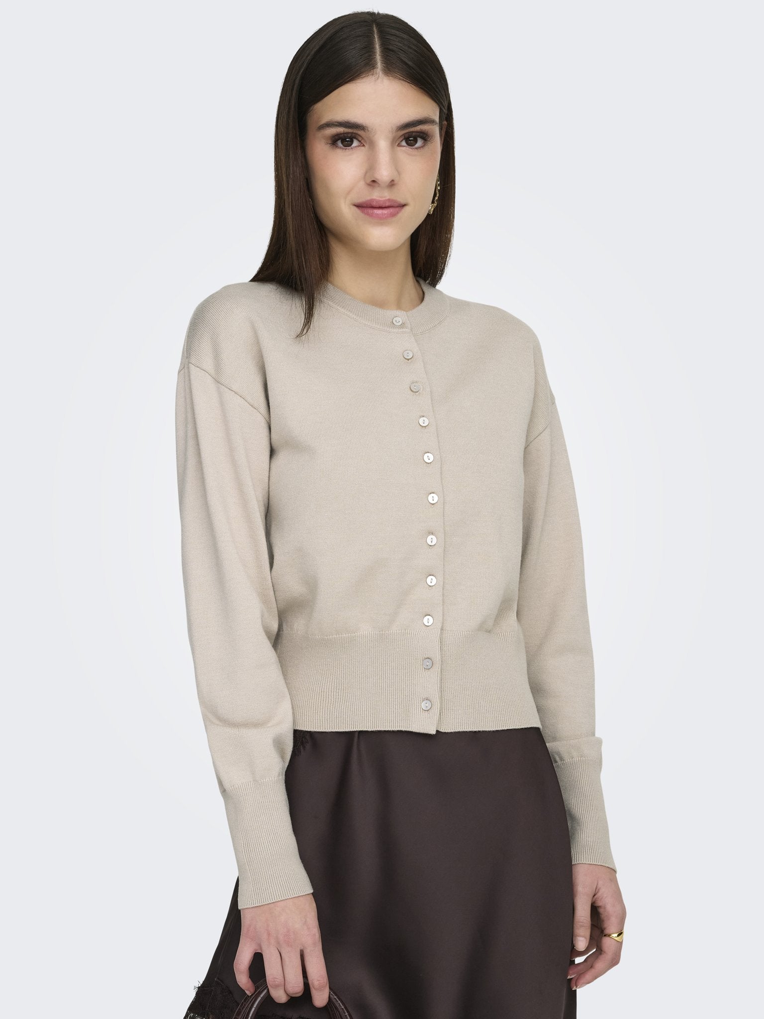 only Damen Strickjacken Pumice Stone/Dt