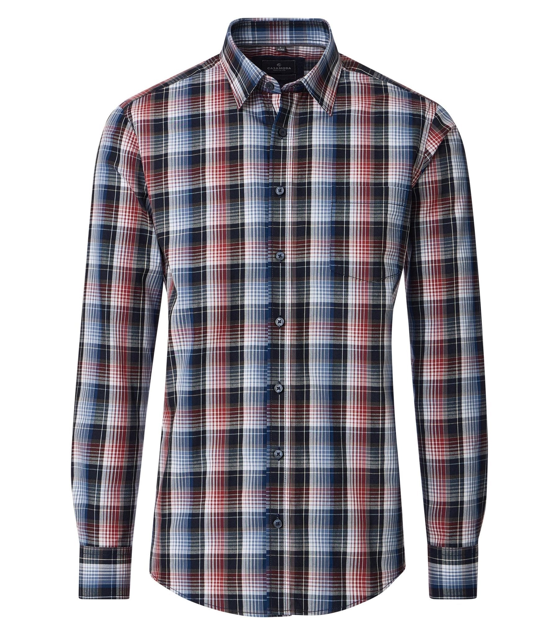 Casa Moda Herren Hemden  Blau