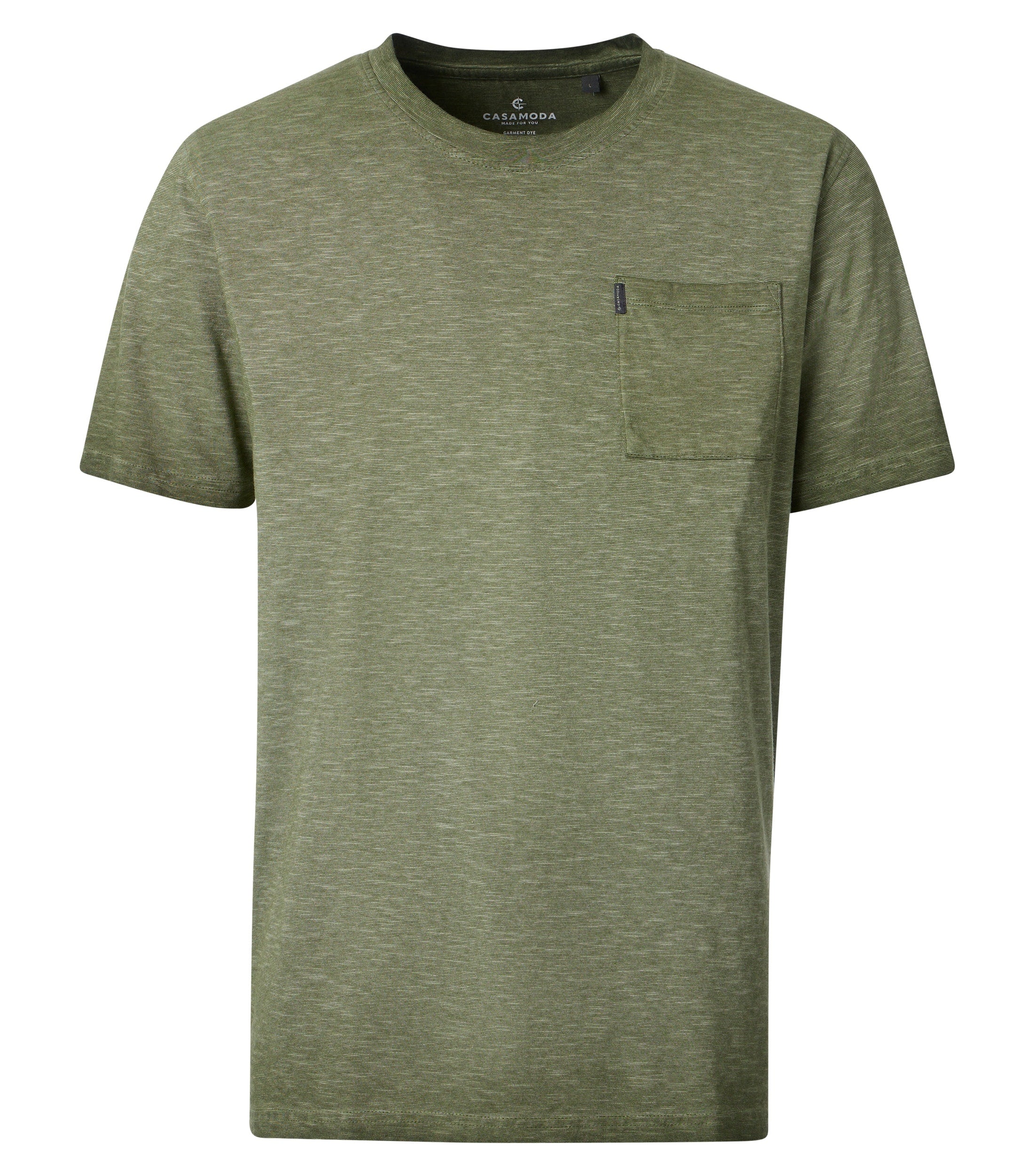 Casa Moda Herren T-Shirts kurz  Gruen