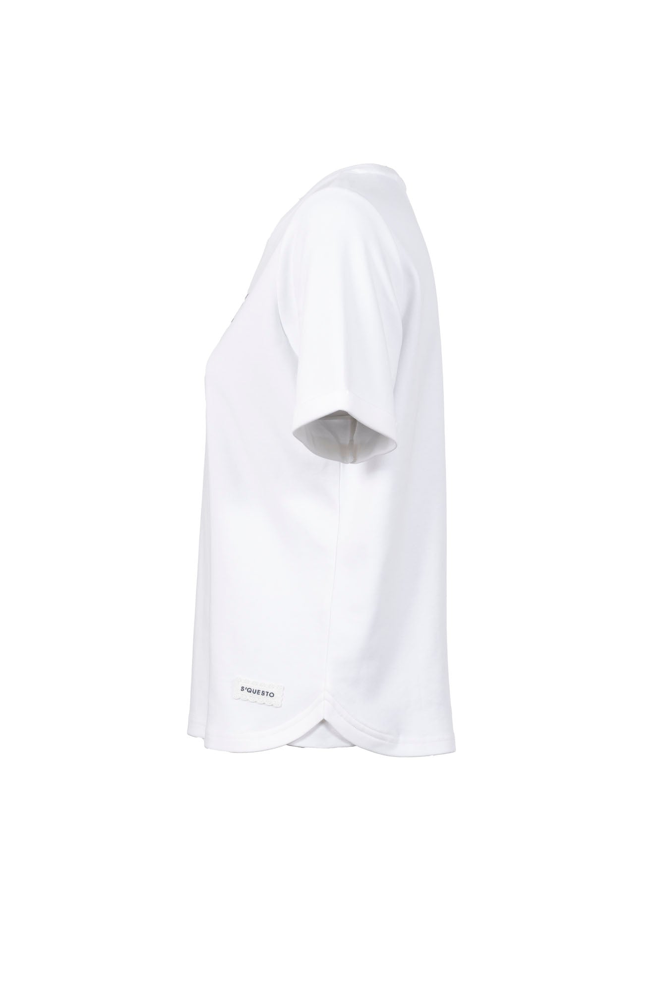 Soquesto Damen T-Shirts Offwhite