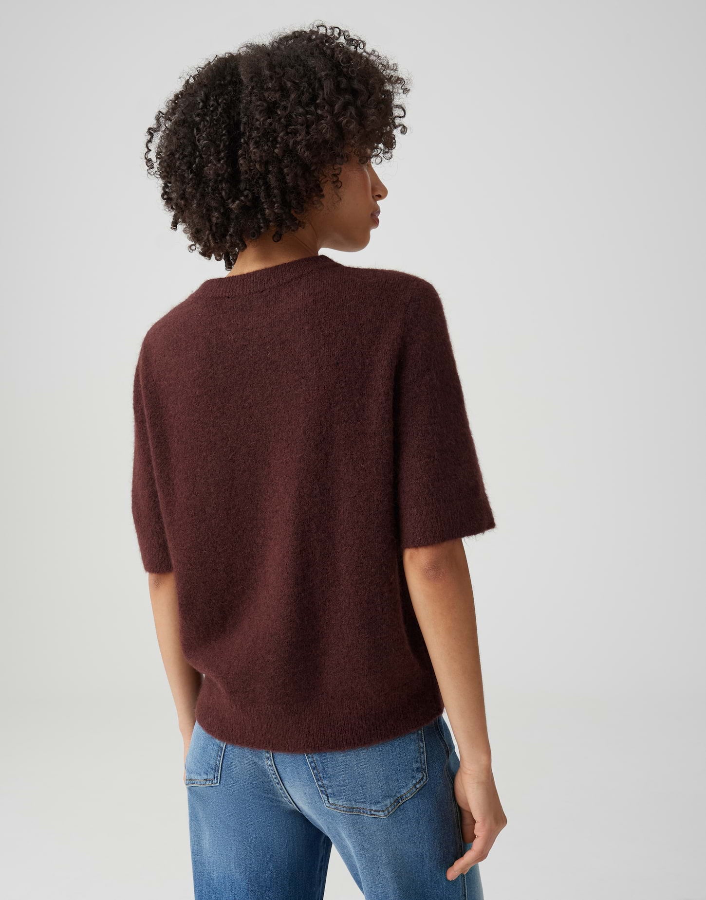 Opus Damen Pullover Cherry Jam