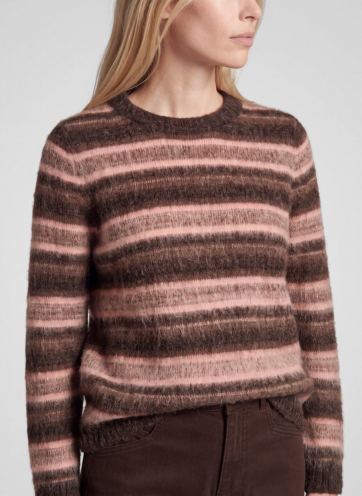 Rabe Damen Pullover Mokka