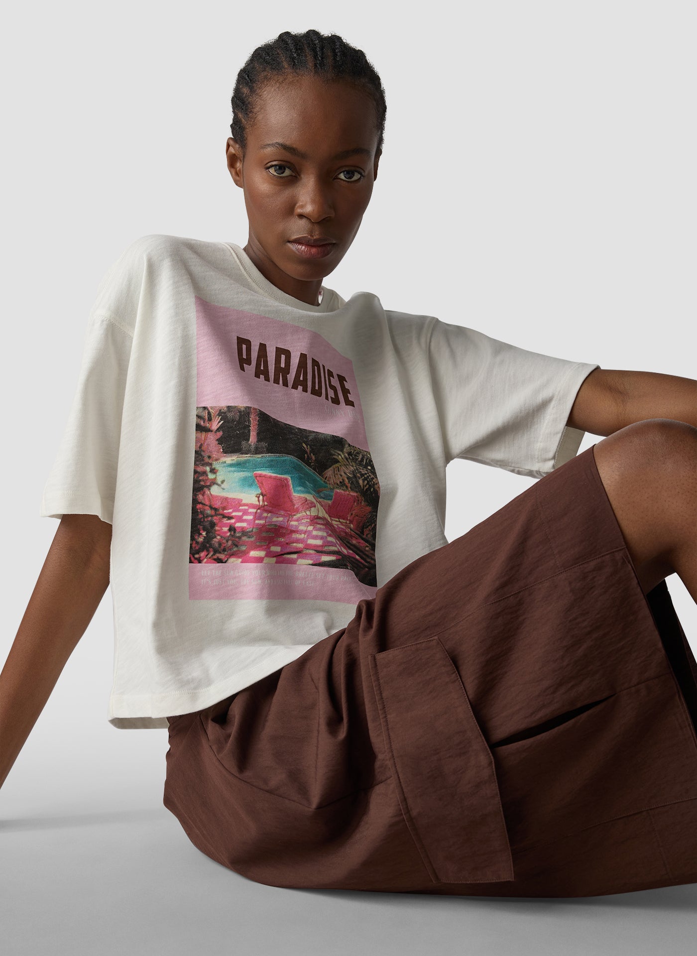 Le Comte Damen T-Shirts Natur