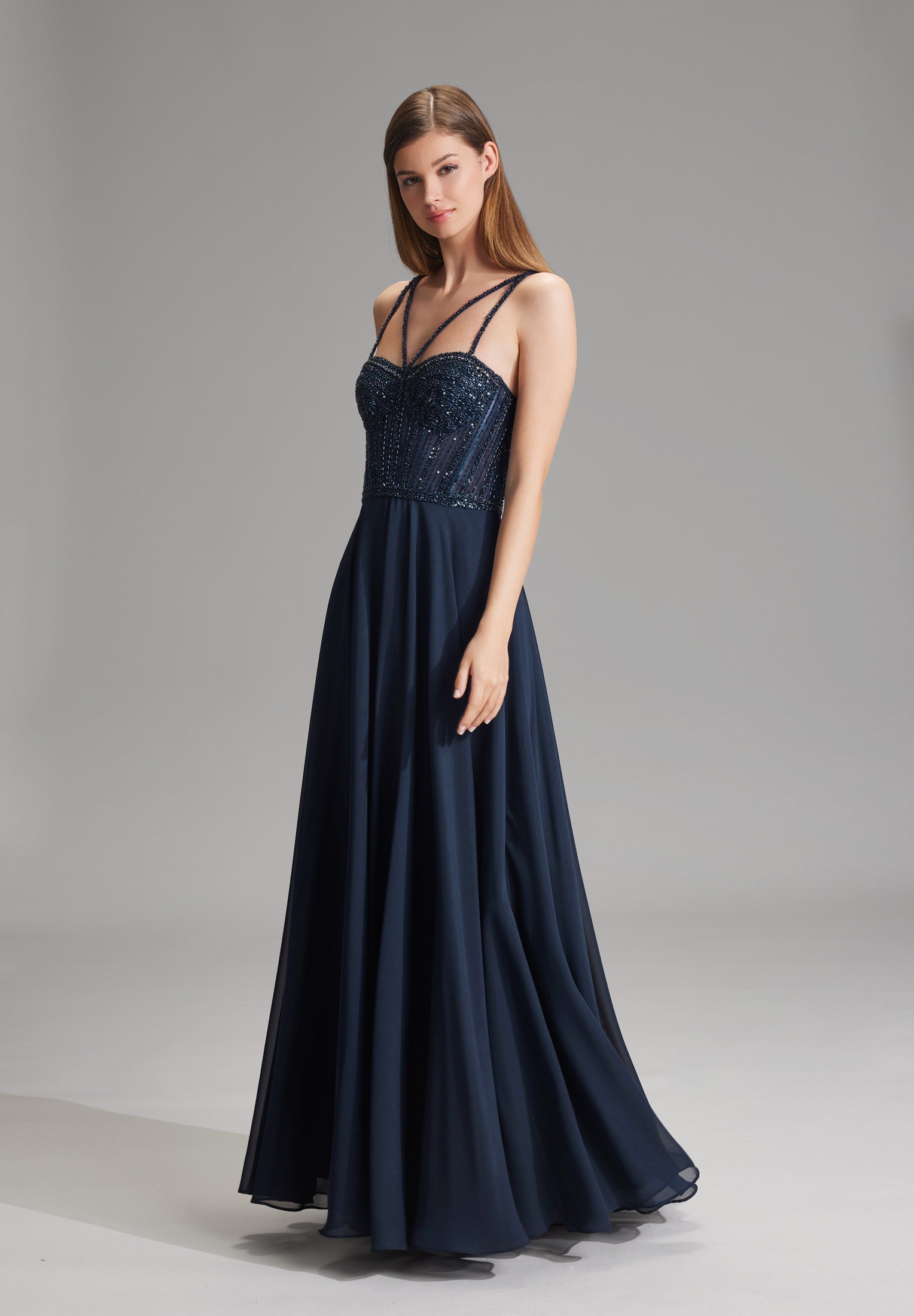 Swing Damen Kleider  Navy