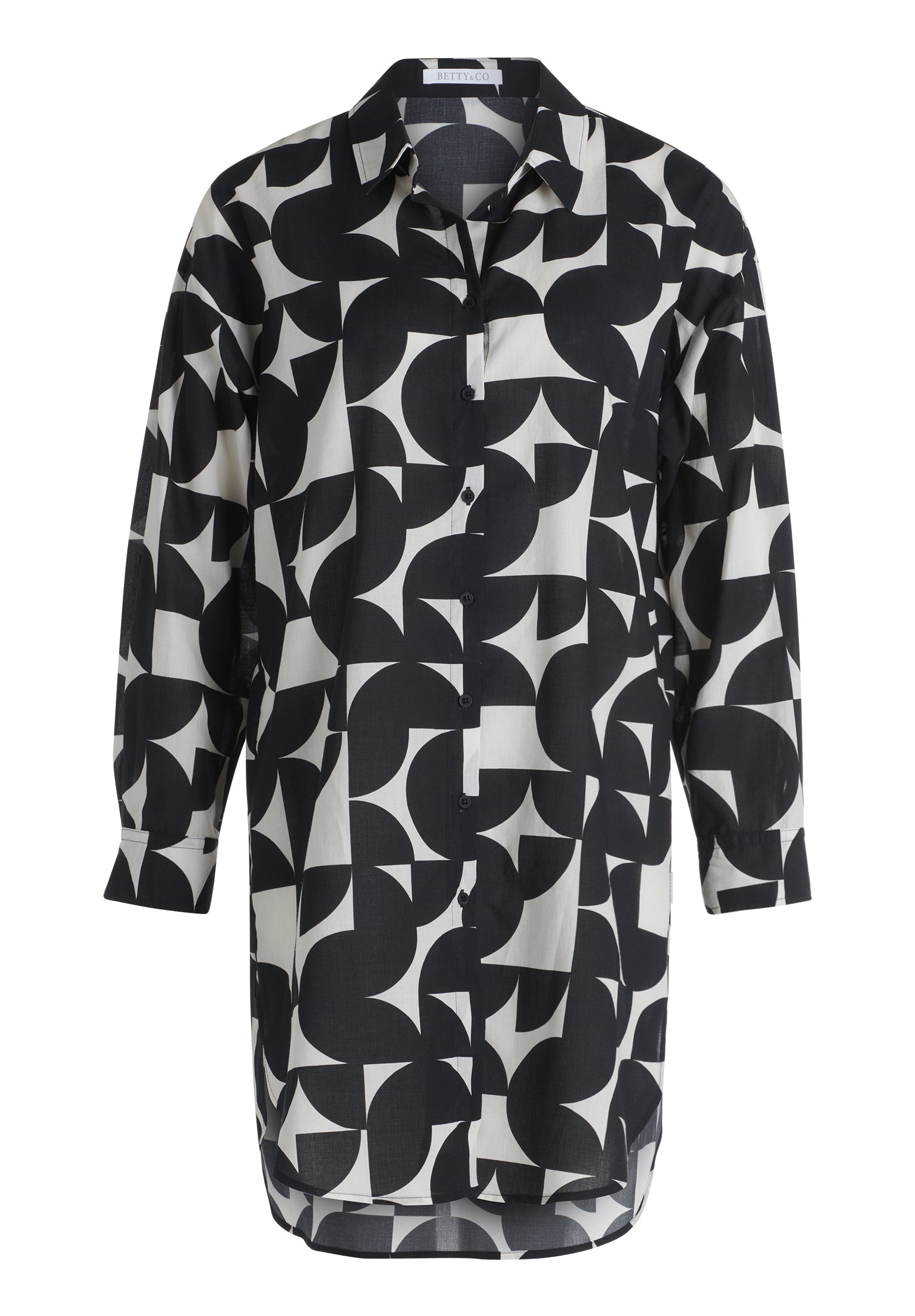 Betty & Co Damen Blusen Black/Cream