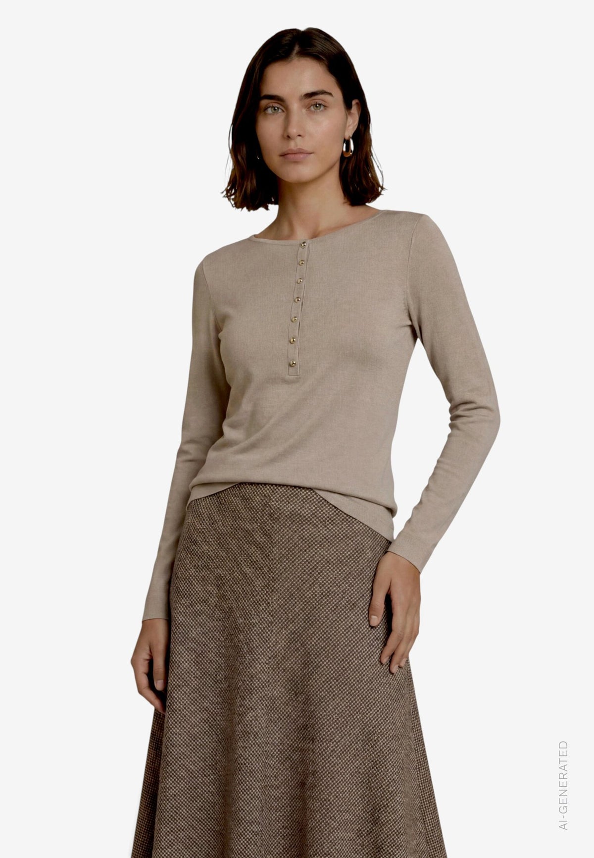Zero Damen T-Shirts French Oak