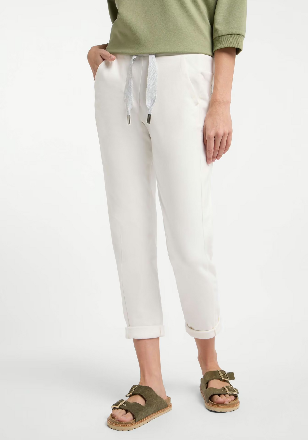 Elbsand Damen Hosen  Cloud White