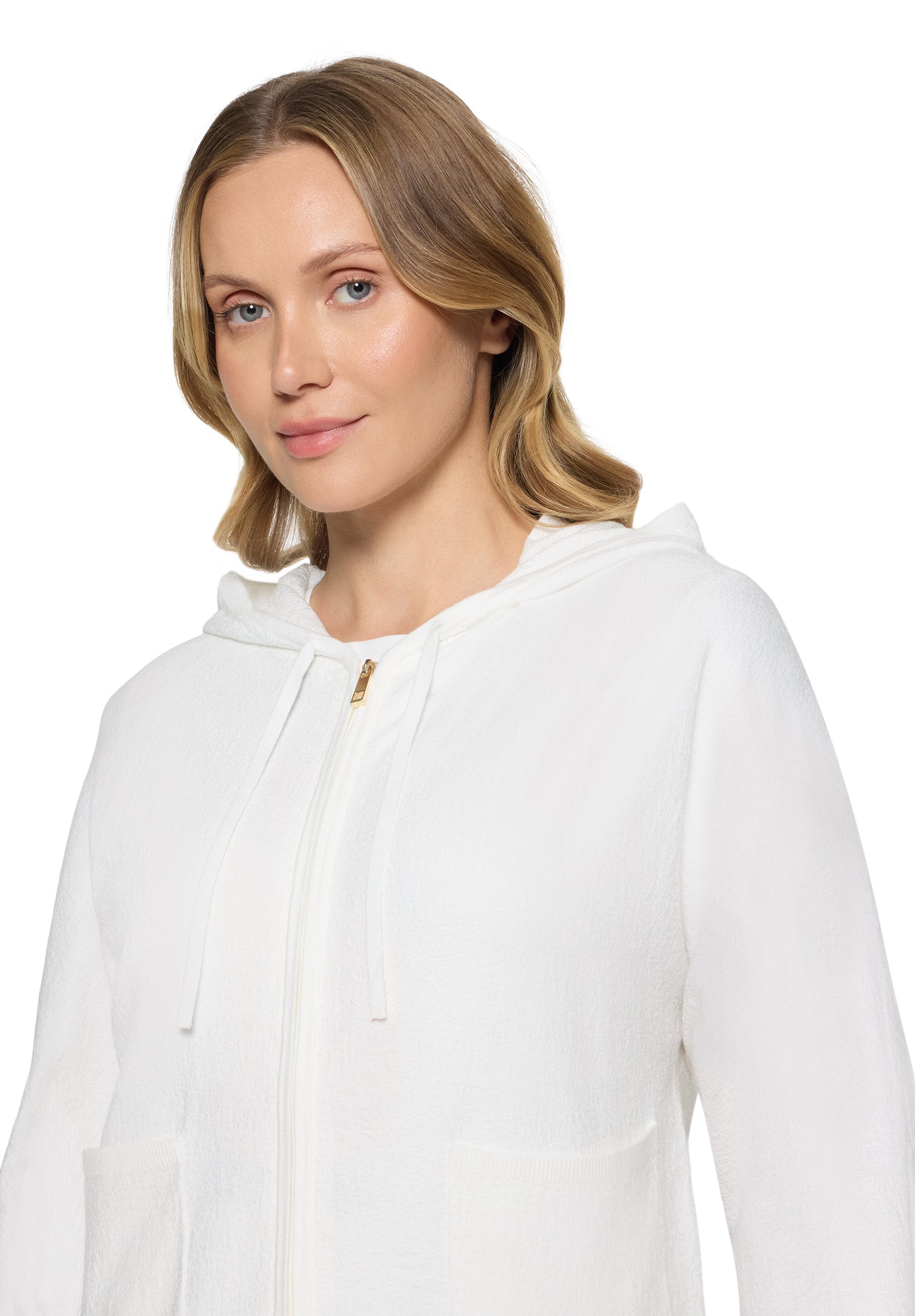 Betty & Co Damen Strickjacken Offwhite