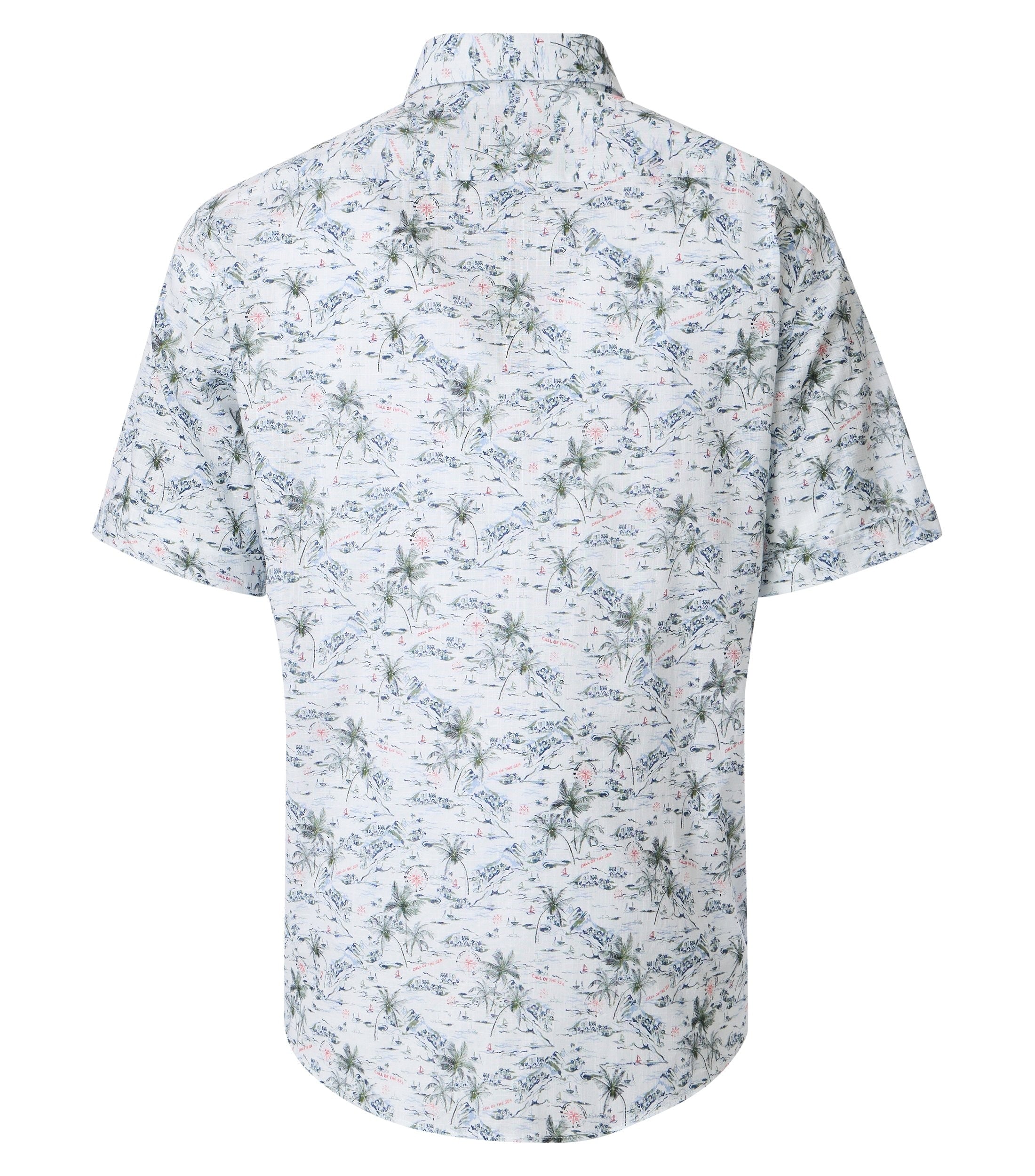 Casa Moda Herren Hemden kurz  Gruen
