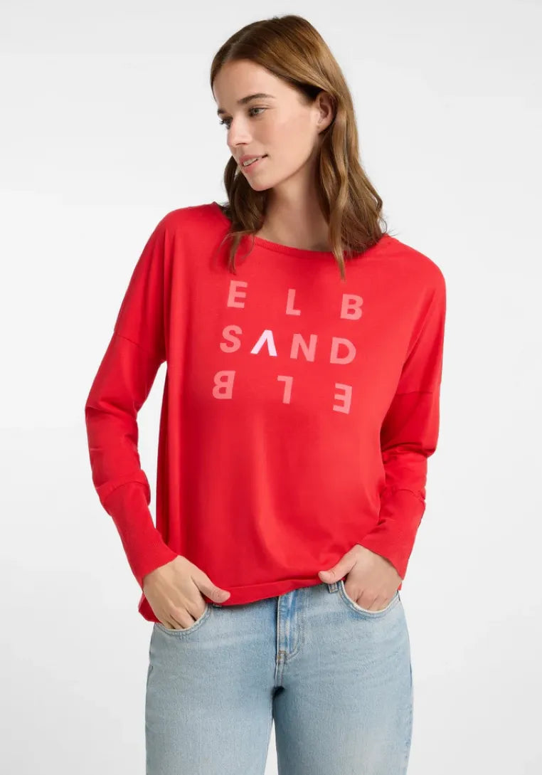 Elbsand Damen T-Shirts  Barberry