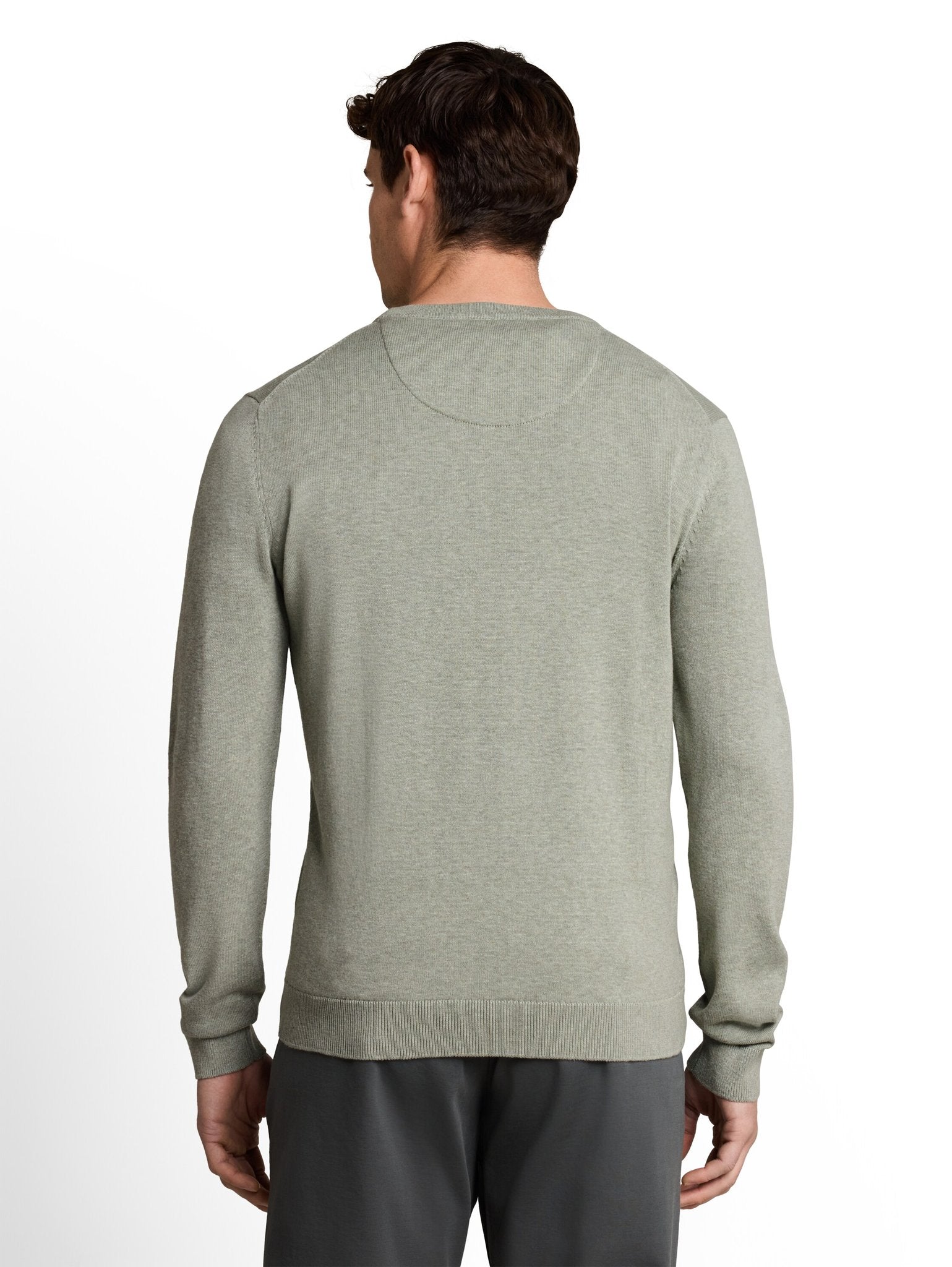 Tom Tailor Herren Pullover Iron Mint Melan