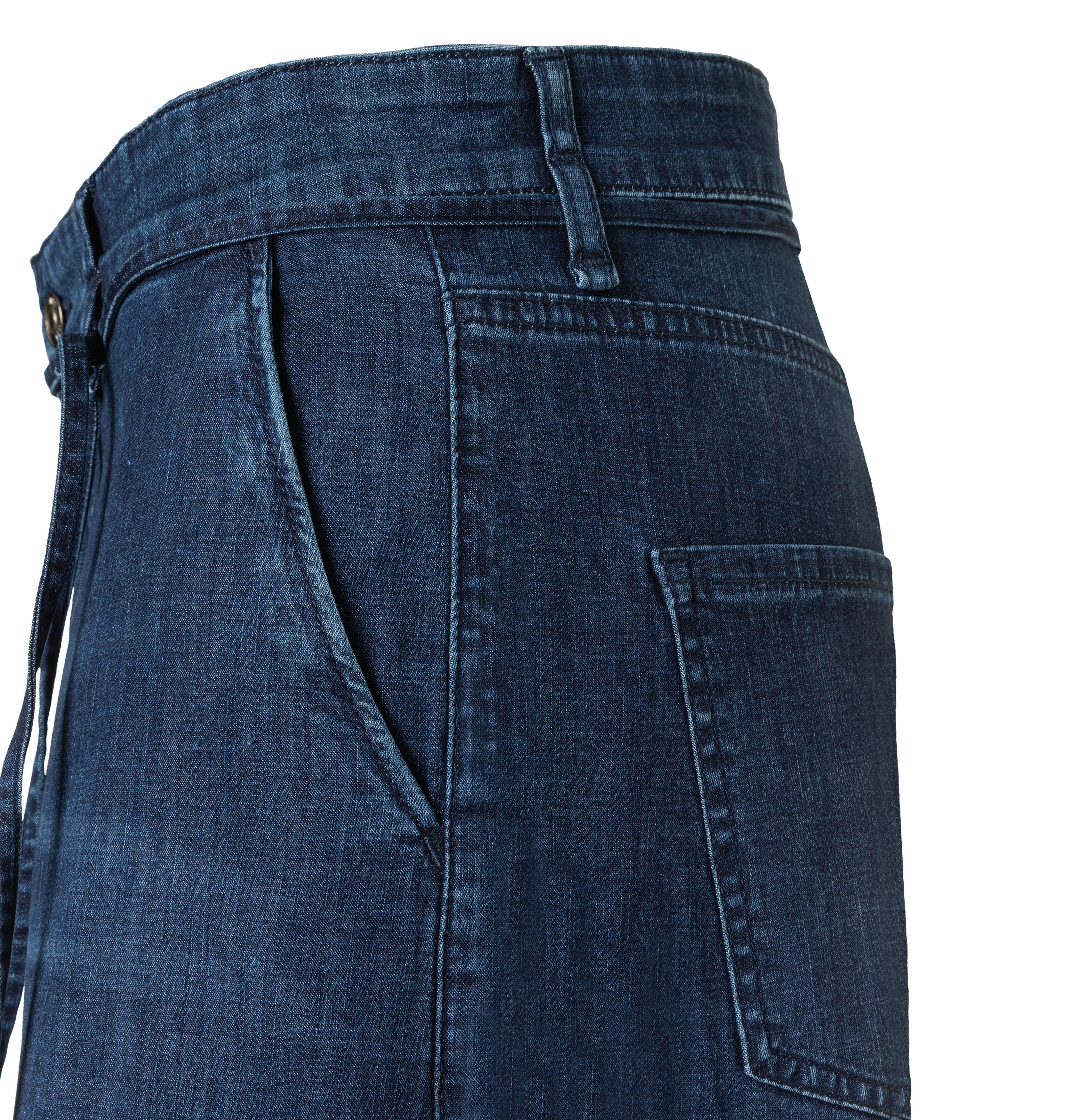 Mac Damen Jeans High Fashion Bl