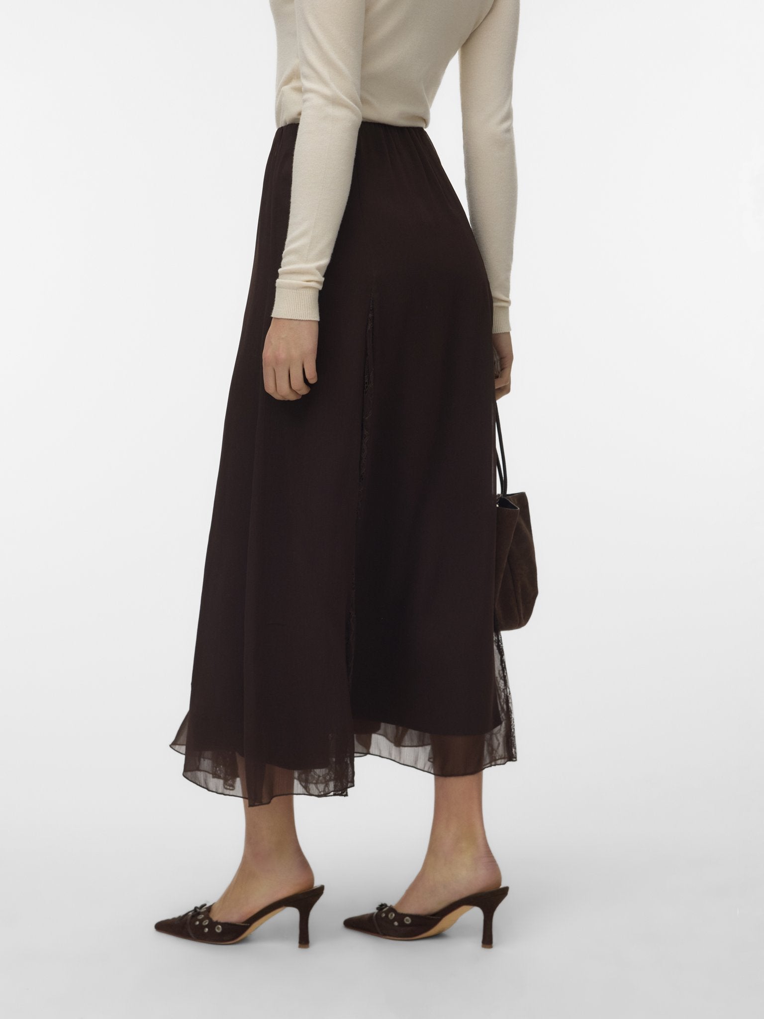 Vero Moda Damen Rock Chocolate Torte