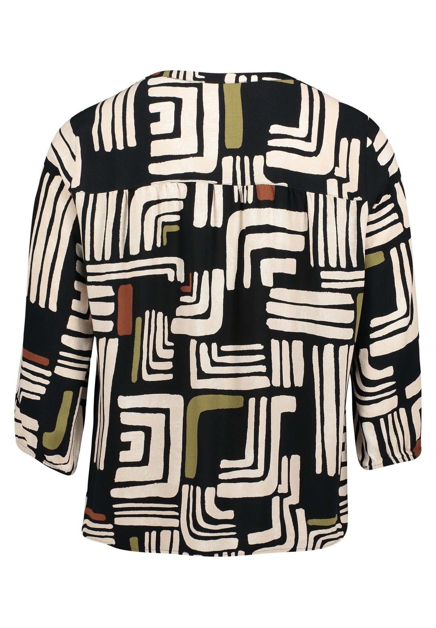 Betty & Co Damen Blusen Black/Cream