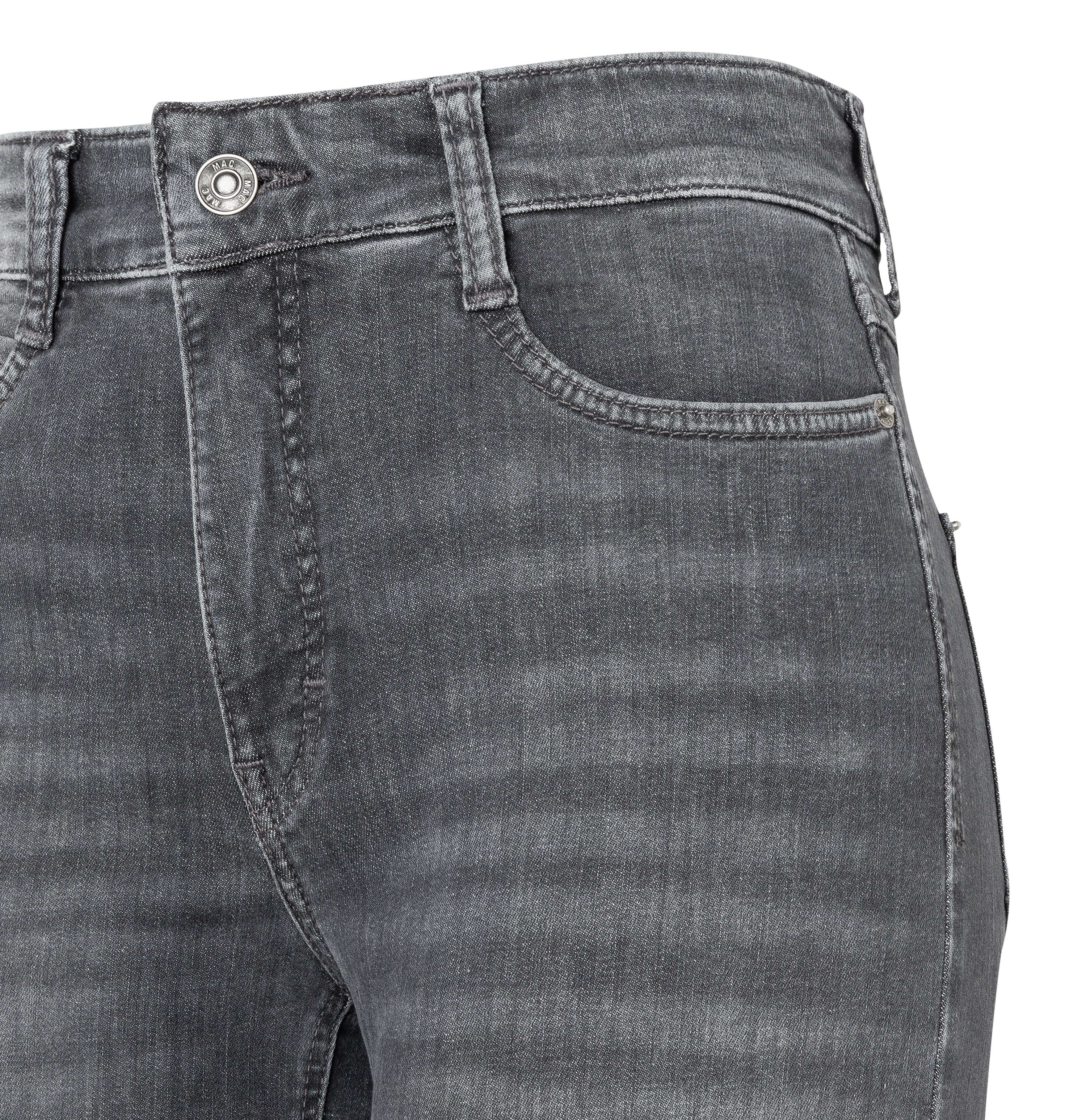 Mac Damen Jeans Grey Heavy Used