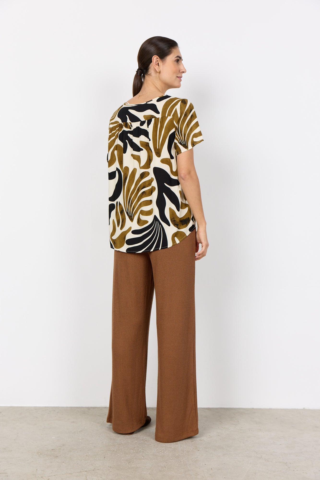 Soya Concept Damen Blusen Butternut Combi