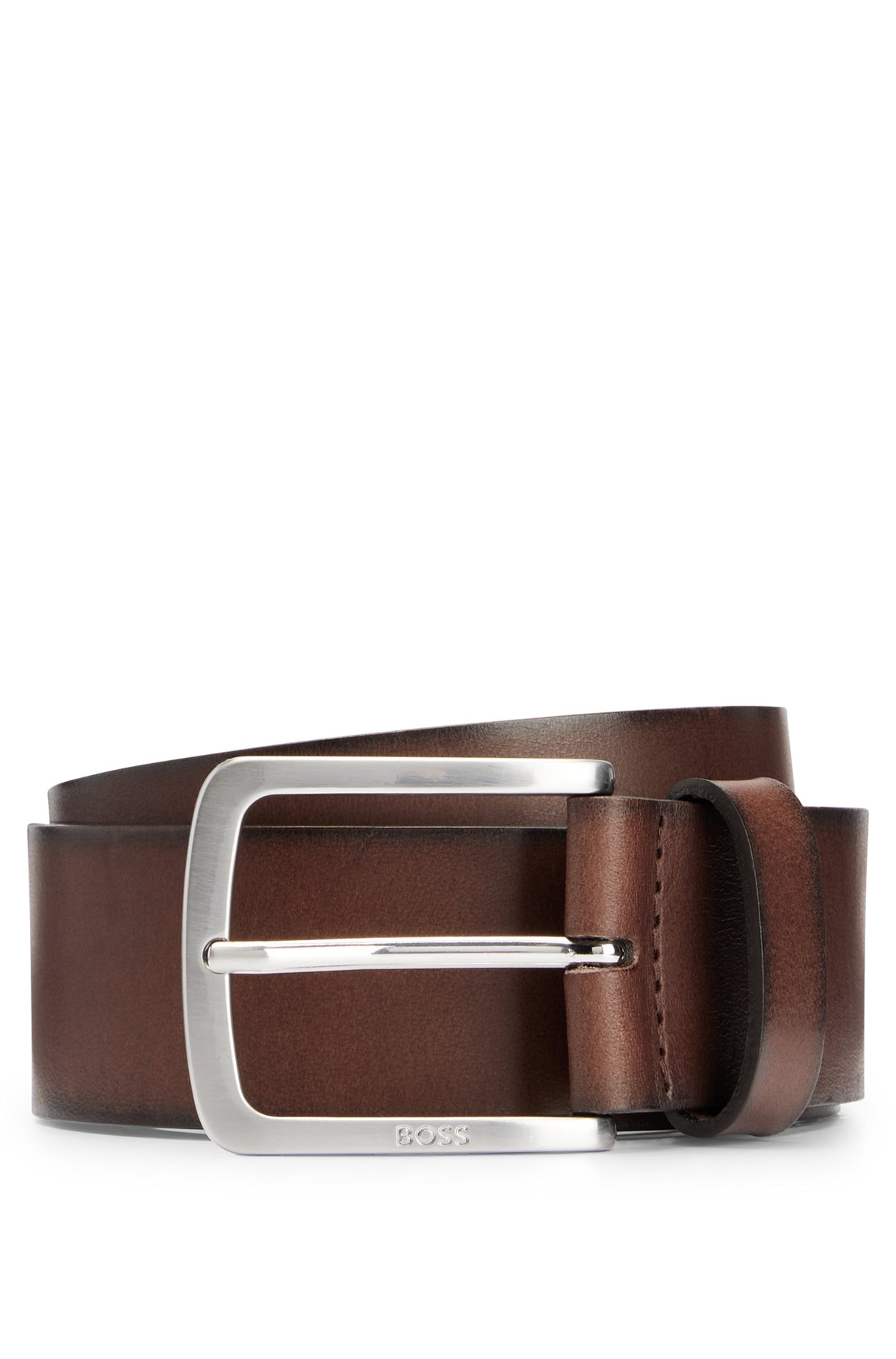 Boss Herren Gürtel Dark Brown