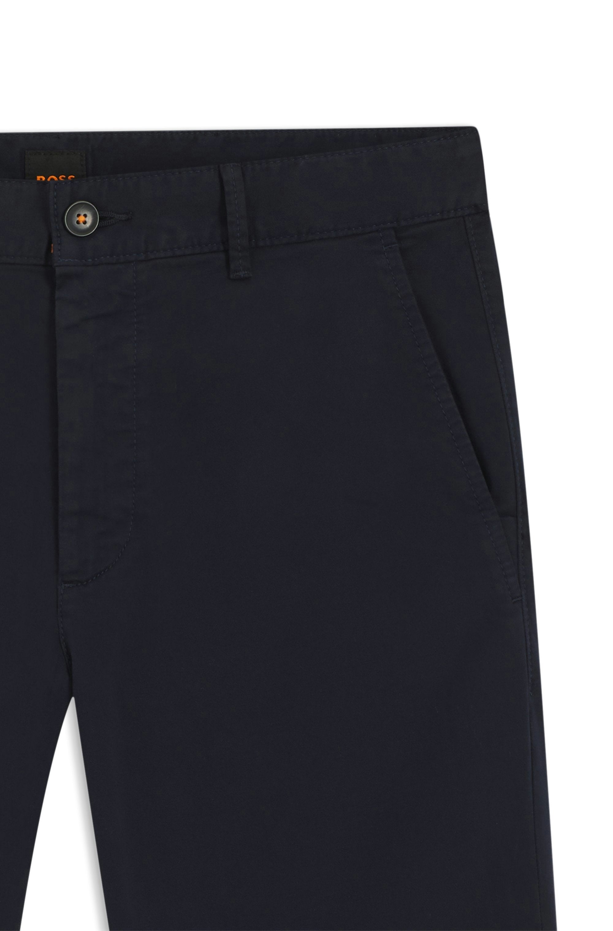 Boss Orange Herren Hosen Dark Blue