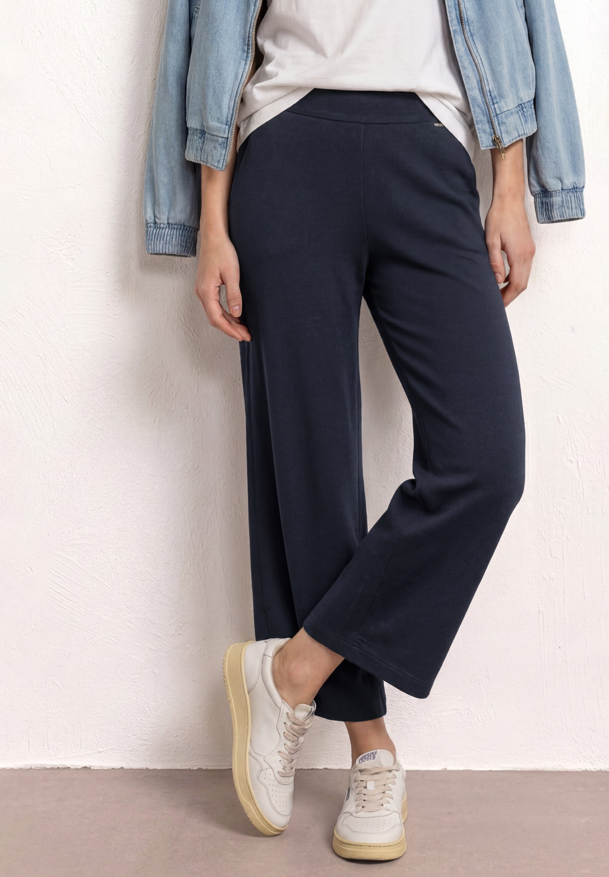 Street One Damen Hosen  Deep Blue