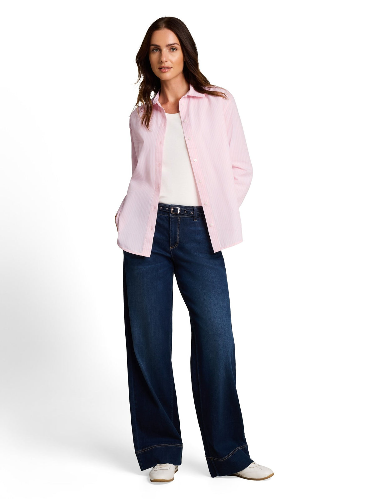 Tom Tailor Damen Blusen kurz Light Pastel Pi