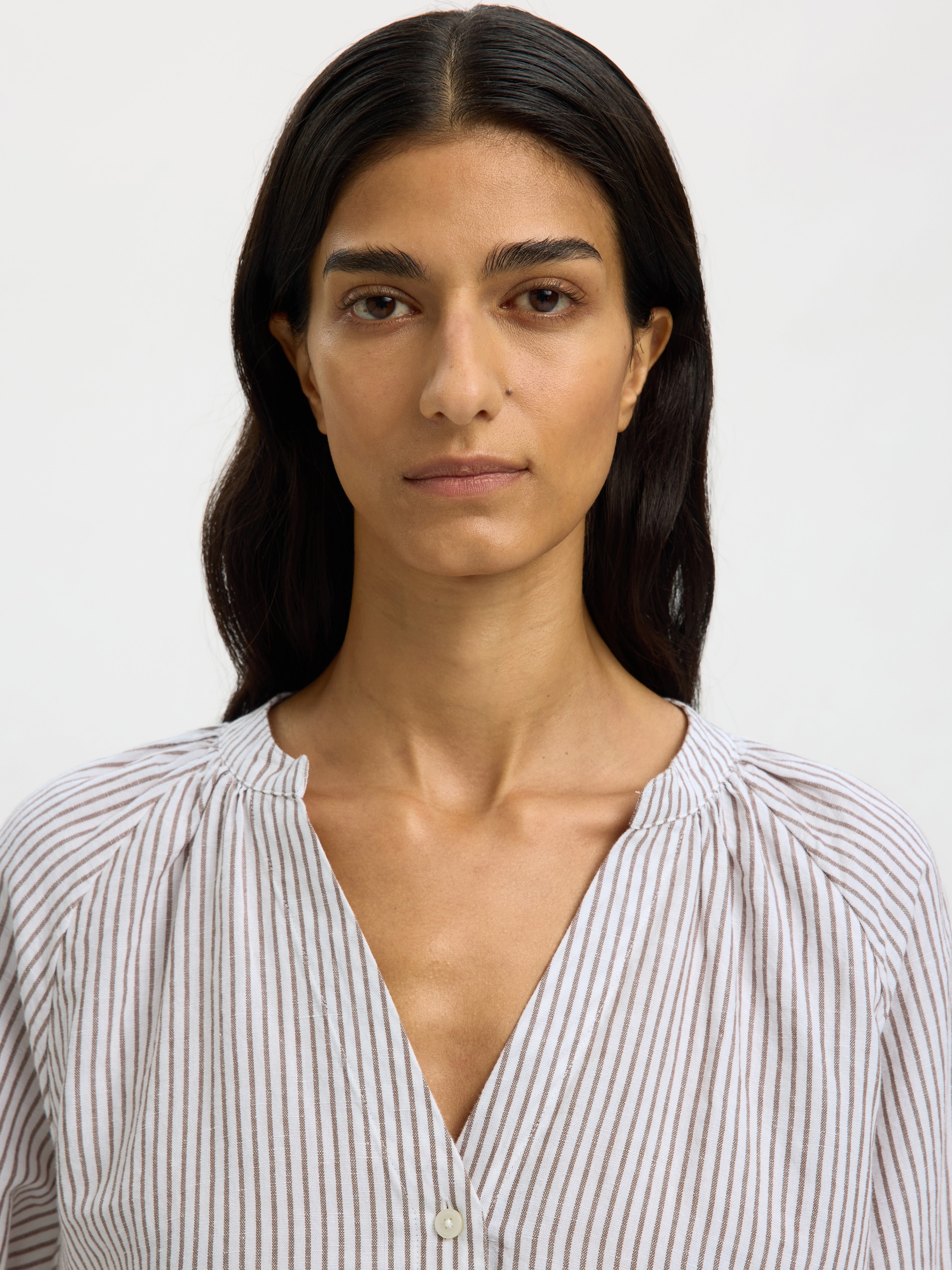 Selected Femme Damen Blusen Bright White/Ch