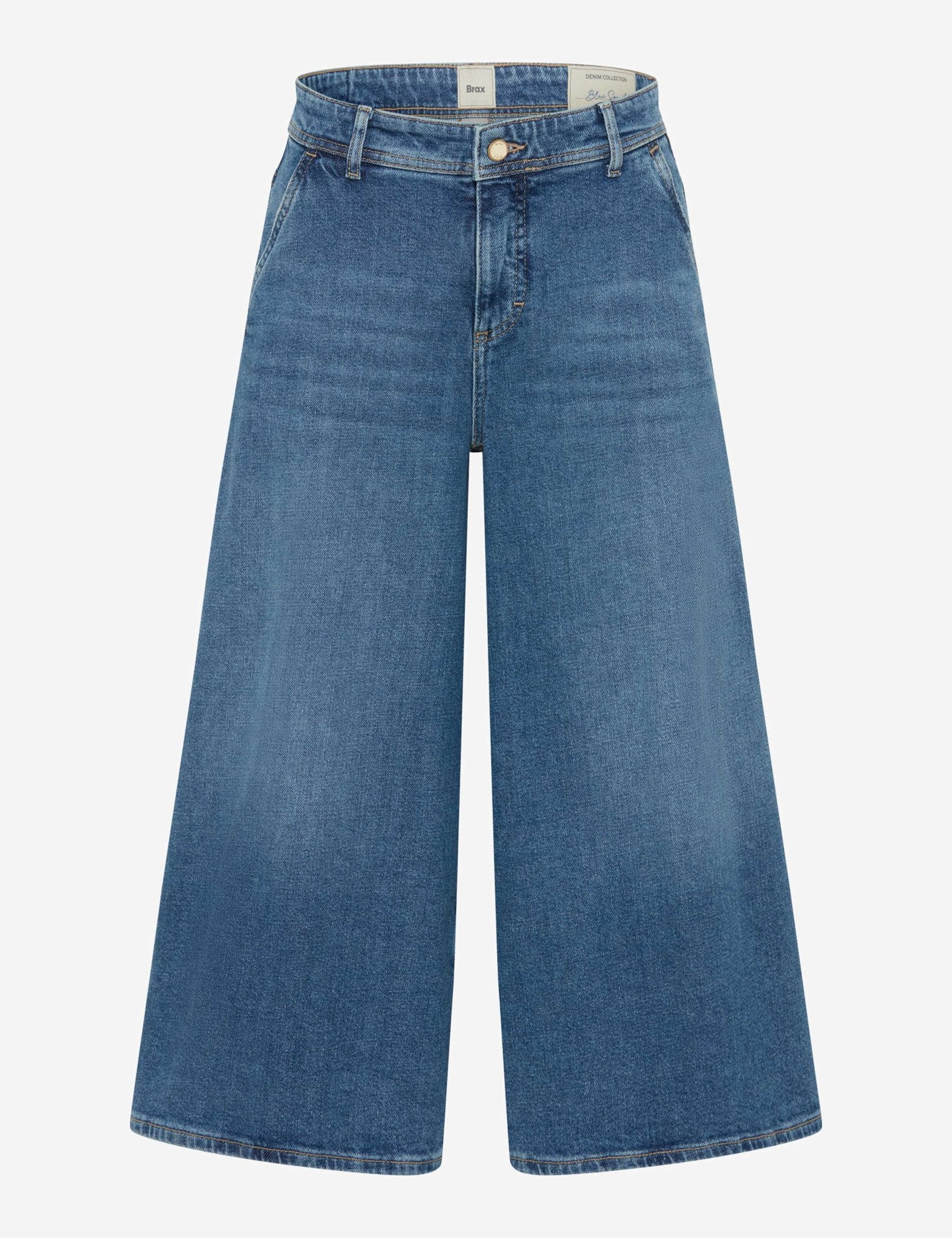 Brax Damen Jeans Used Light Blue
