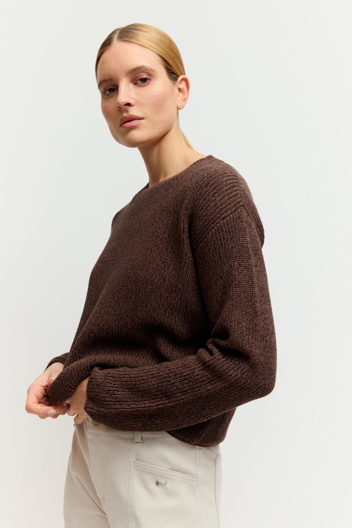 Fashion People Damen Kleider  Wood Bicolo