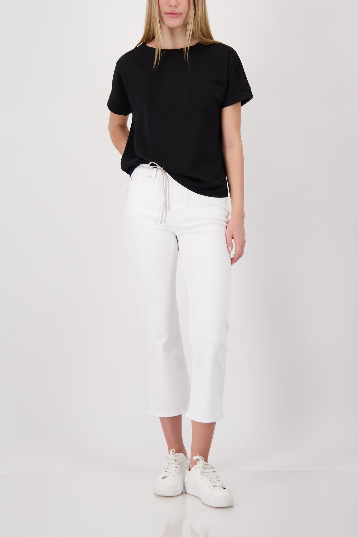 Monari Damen T-Shirts Schwarz