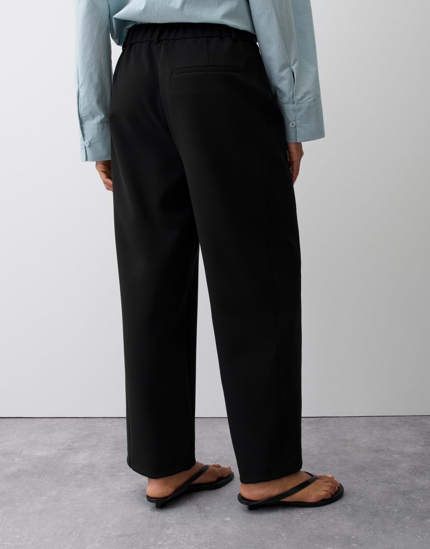 Opus Pants Damen Hosen  Black