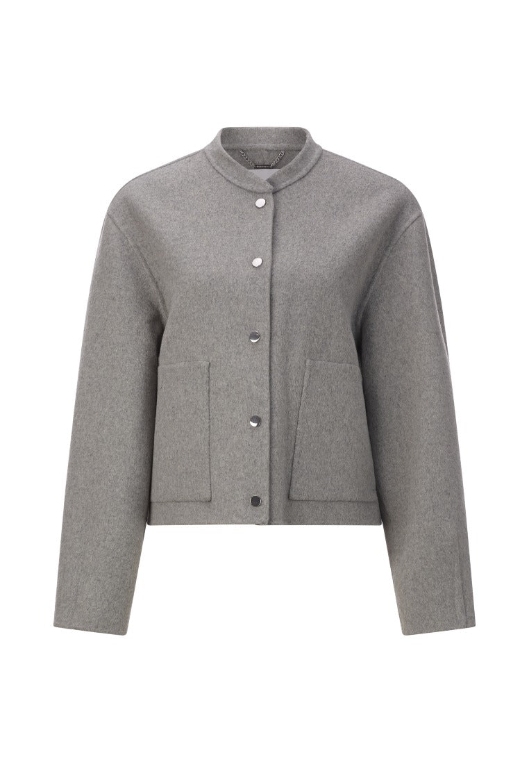 Rich & Royal Damen Strickjacken Silver Mist