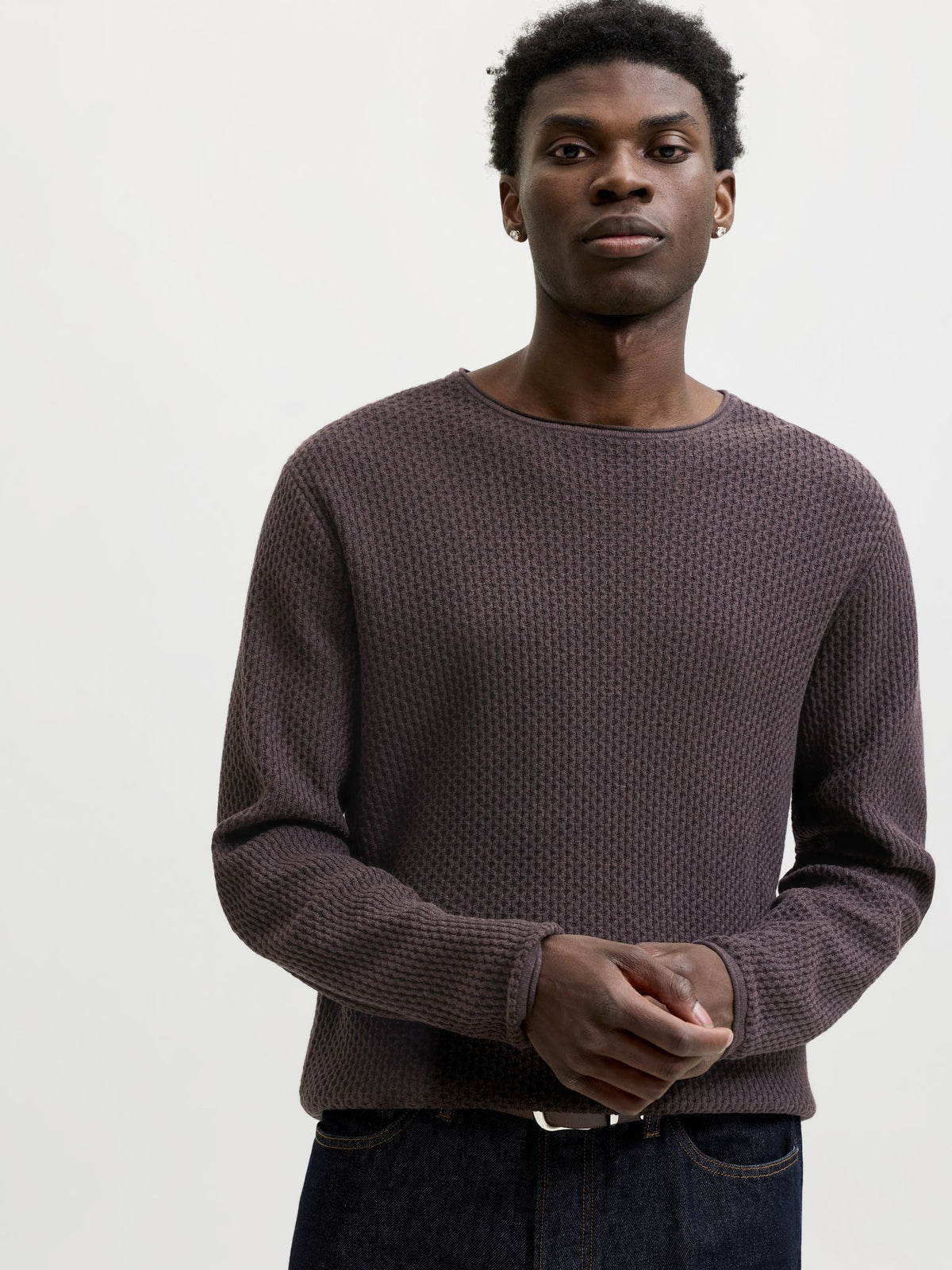 Jack & Jones Herren Pullover Chocolate Torte