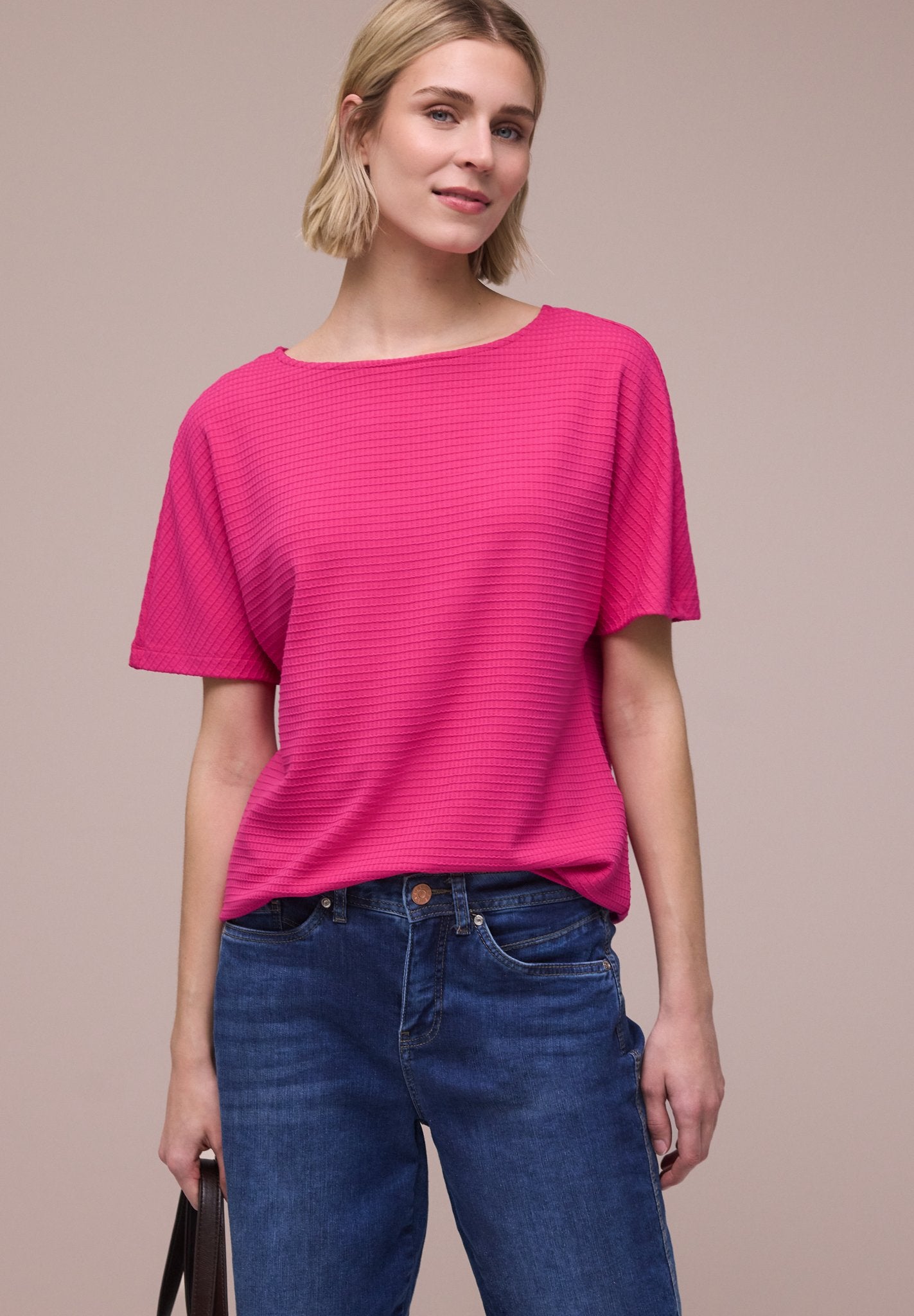 Street One Damen T-Shirts  Magenta D