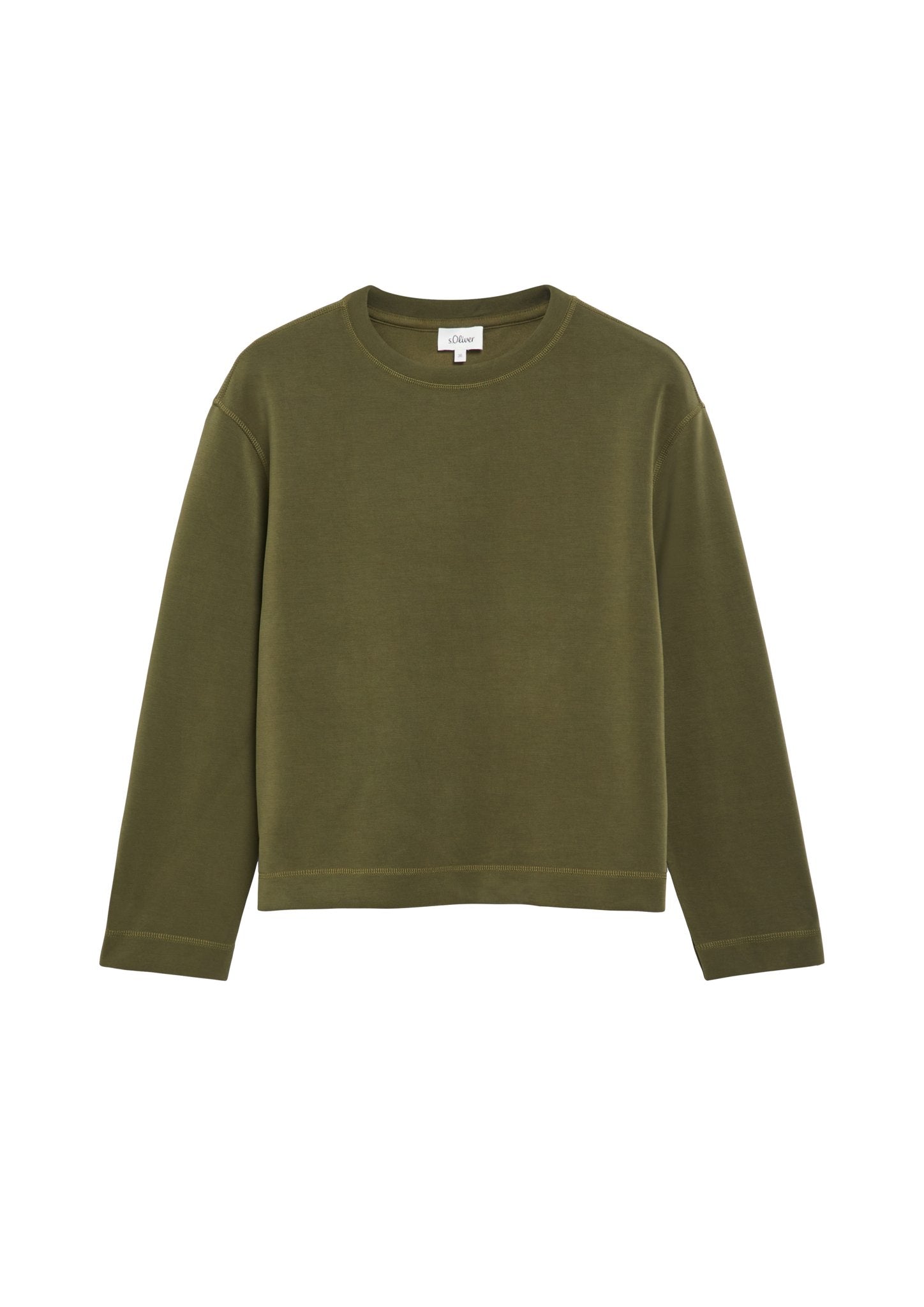 S. Oliver red Damen Sweatshirts  Green
