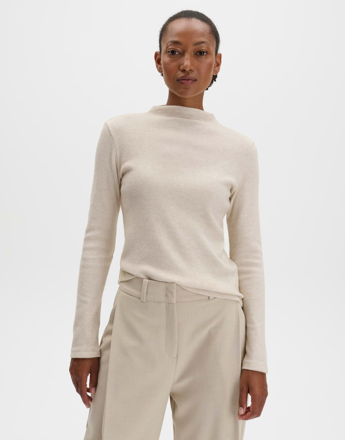 Someday Damen T-Shirts Mellow Mélange