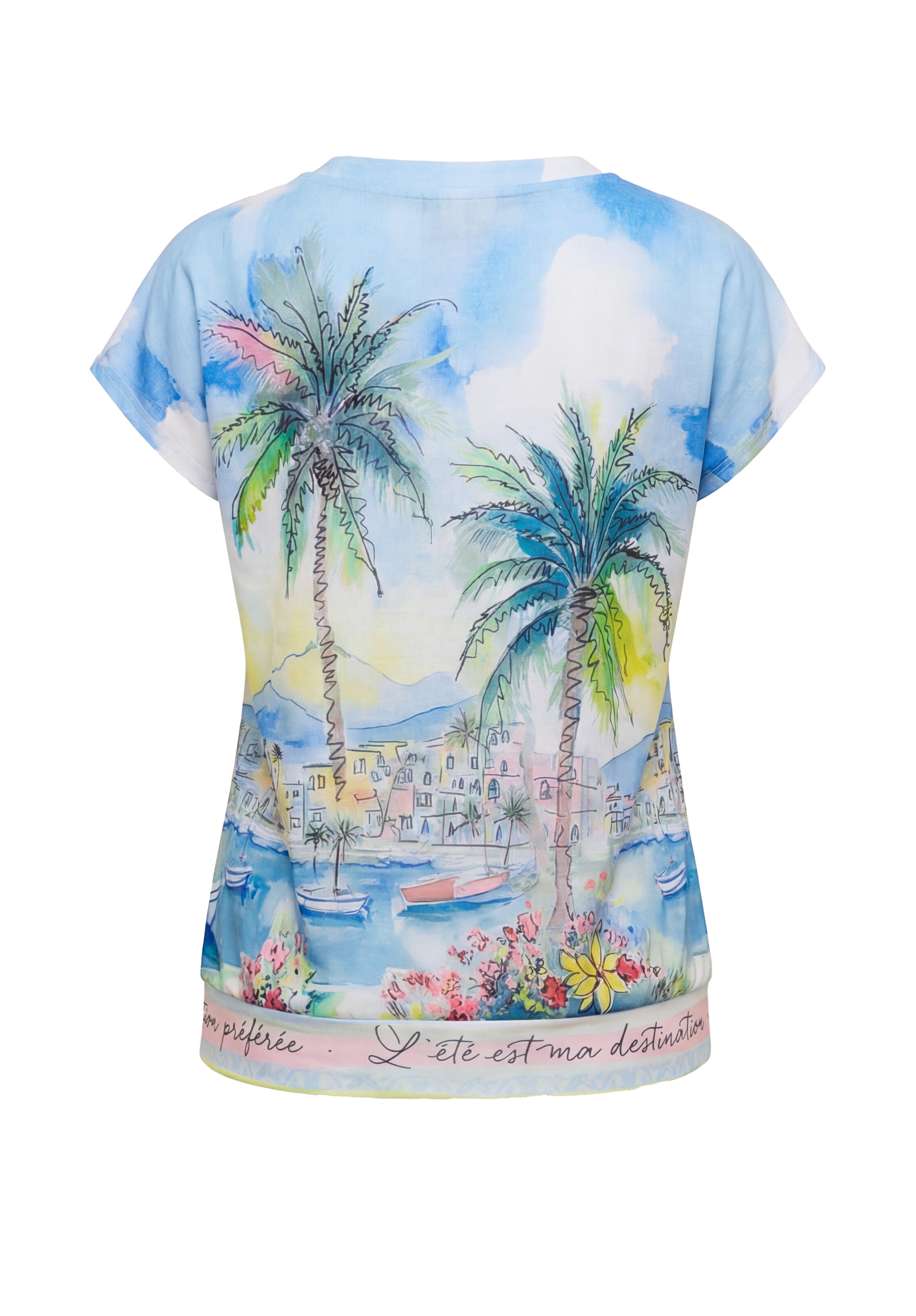 Bianca Damen T-Shirts Blue Mix