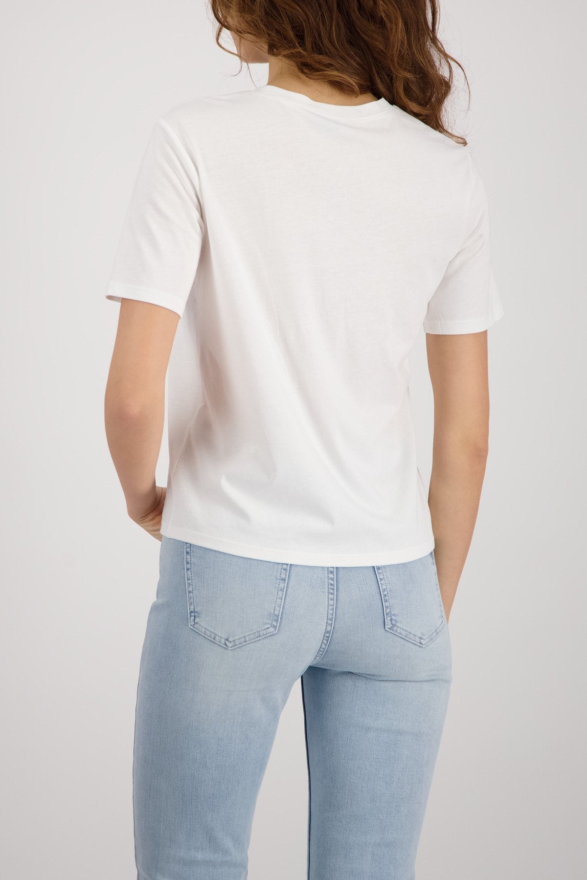 Monari Damen T-Shirts  Off-White