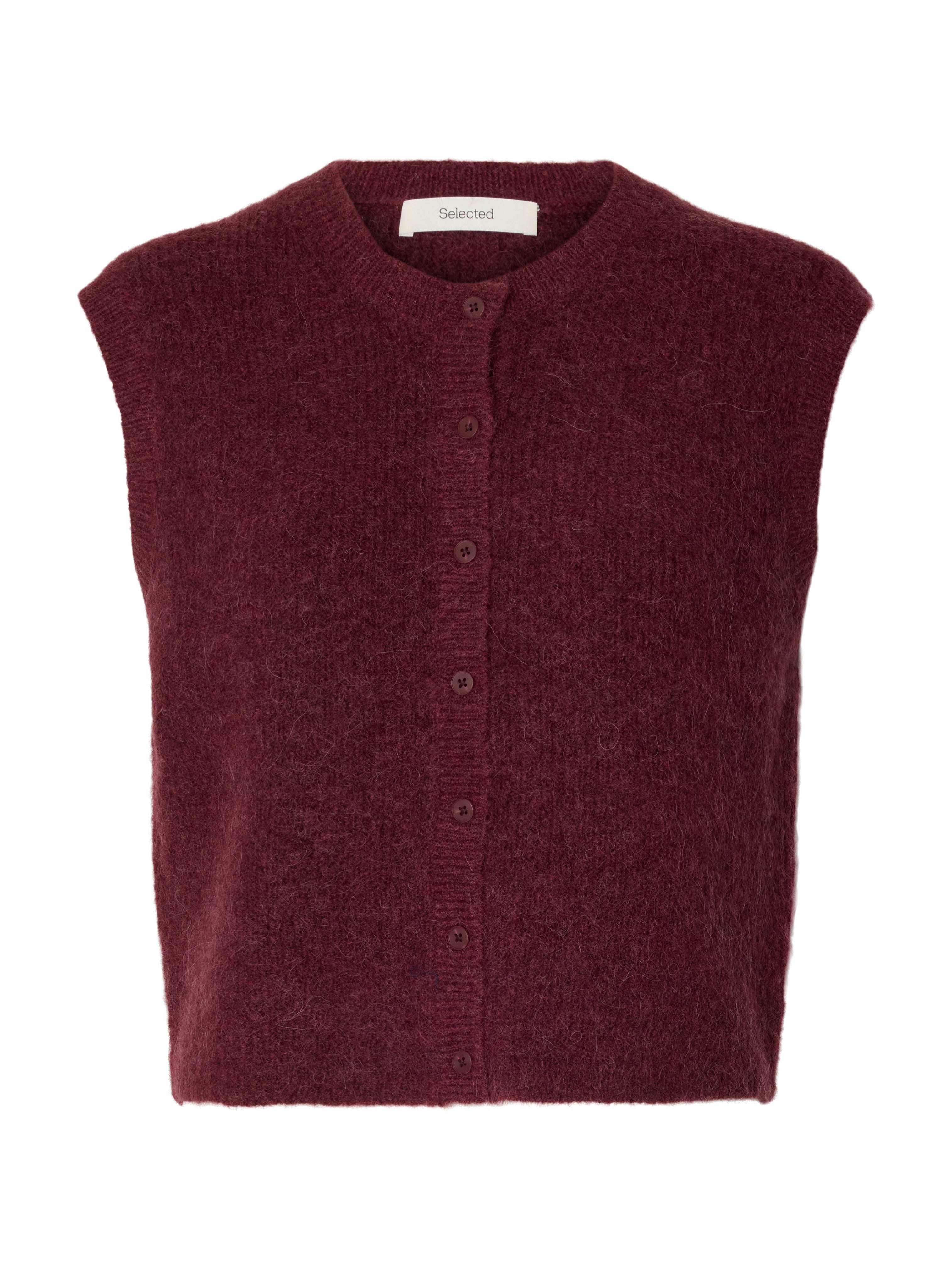 Selected Femme Damen Pullover Tawny Port/Mela